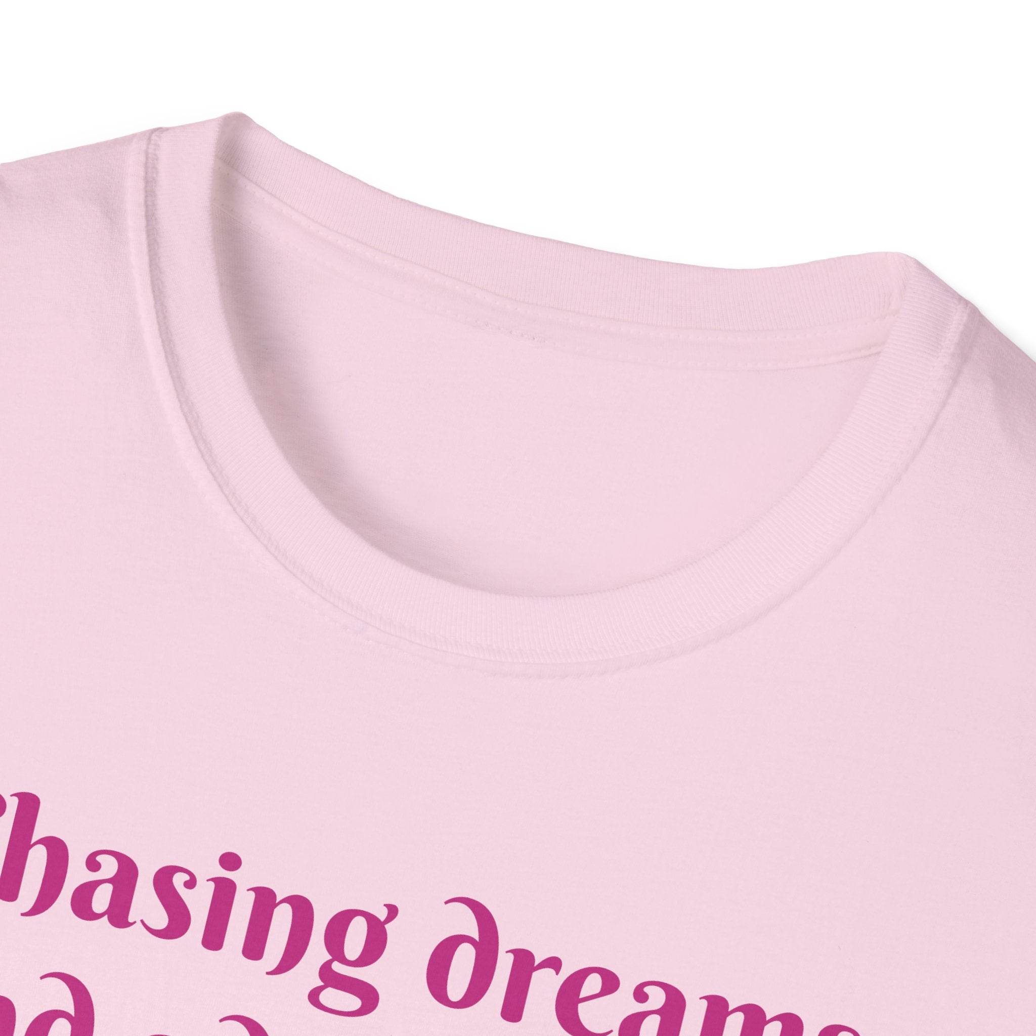 Chasing Dreams And Adventures, One Book At A Time! Unicorn Unisex Softstyle T-Shirt