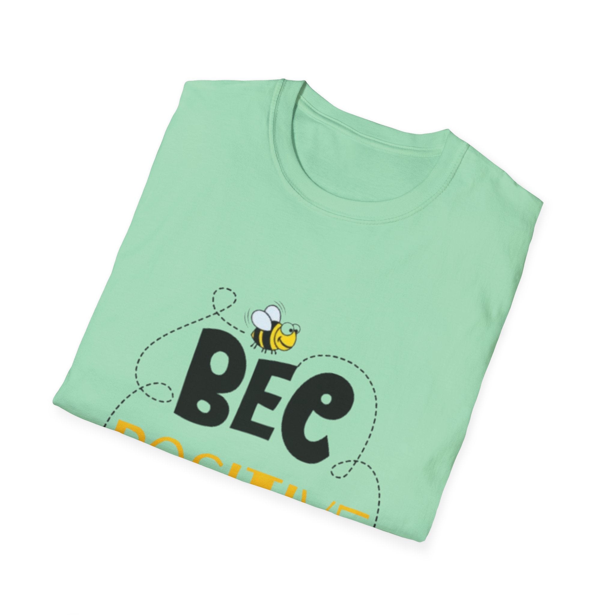 Bee Positive Unisex Softstyle T-Shirt