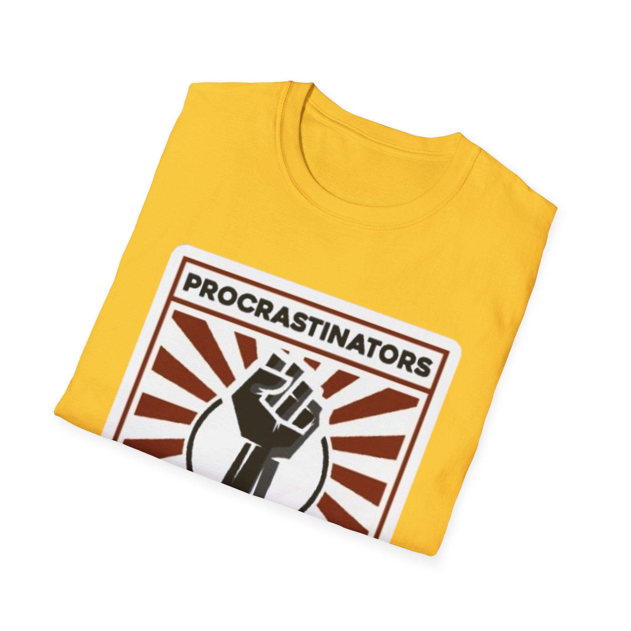 Procrastinators Unite Tomorrow Unisex Softstyle T-Shirt