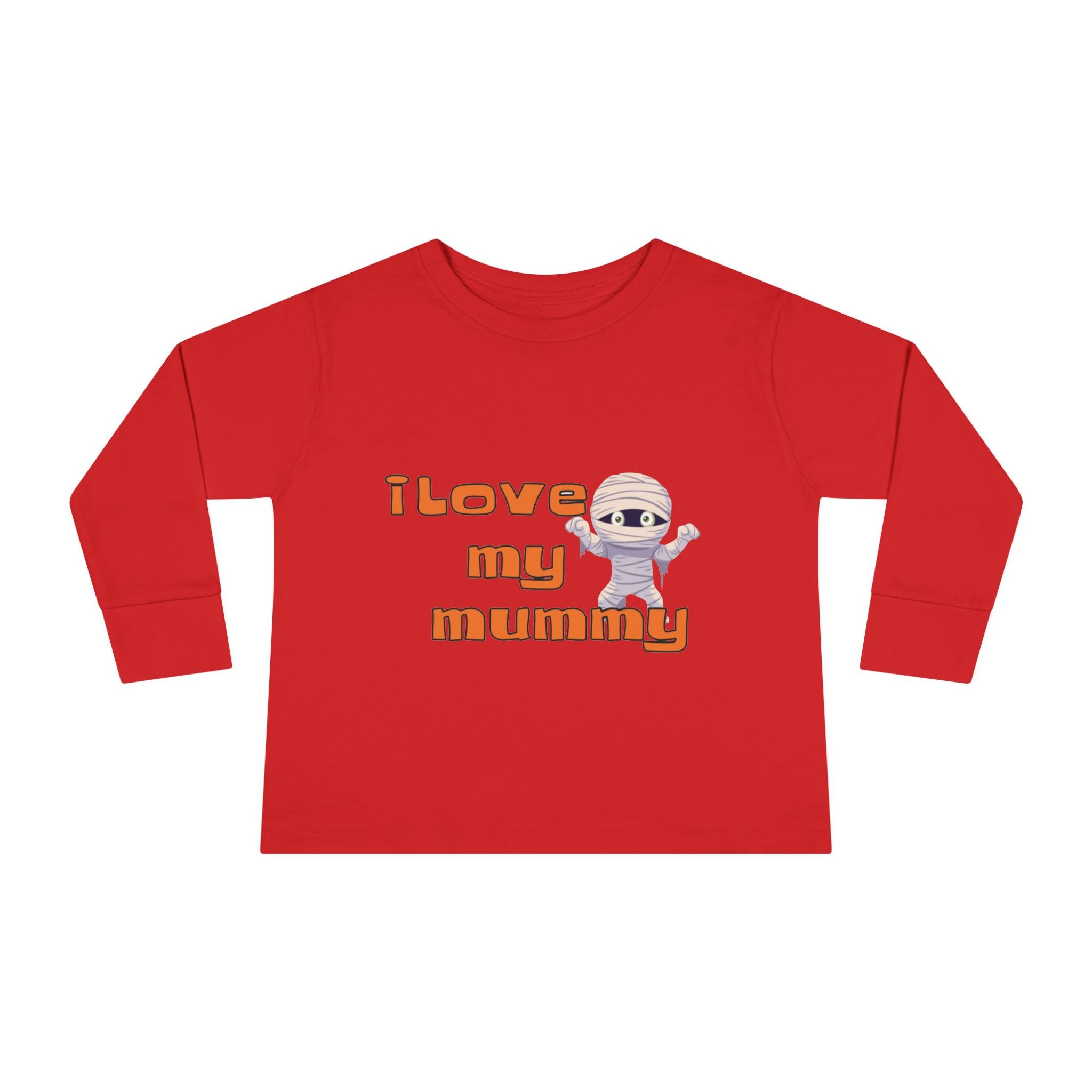 I Love My Mummy Toddler Long Sleeve T-Shirt