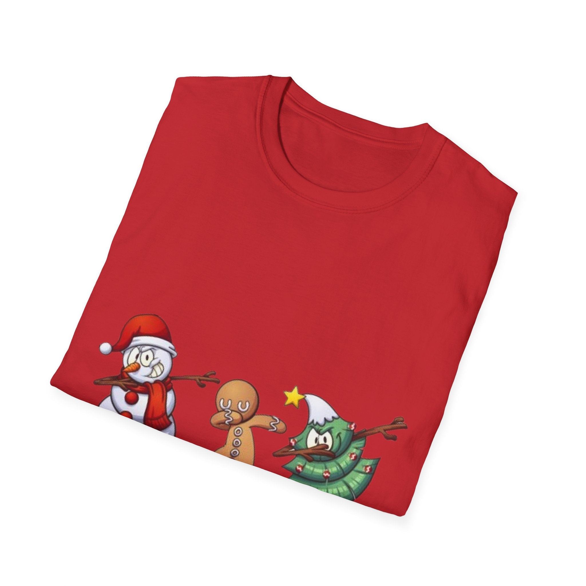 Christmas Dabbing Unisex Softstyle T-Shirt
