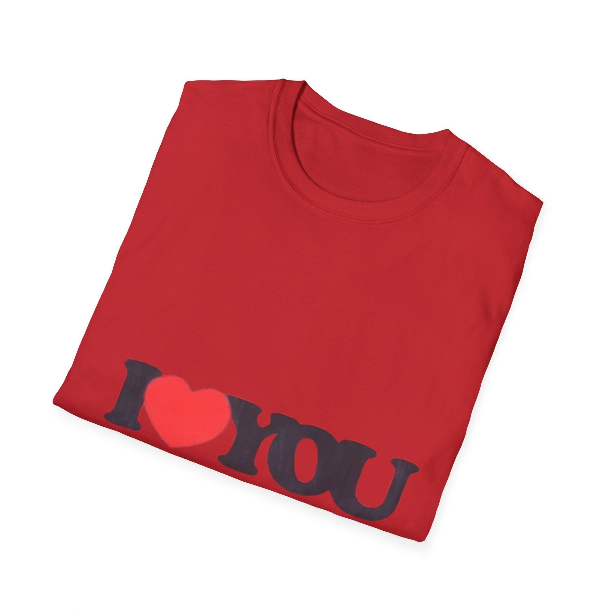 I Love You Unisex Softstyle T-Shirt