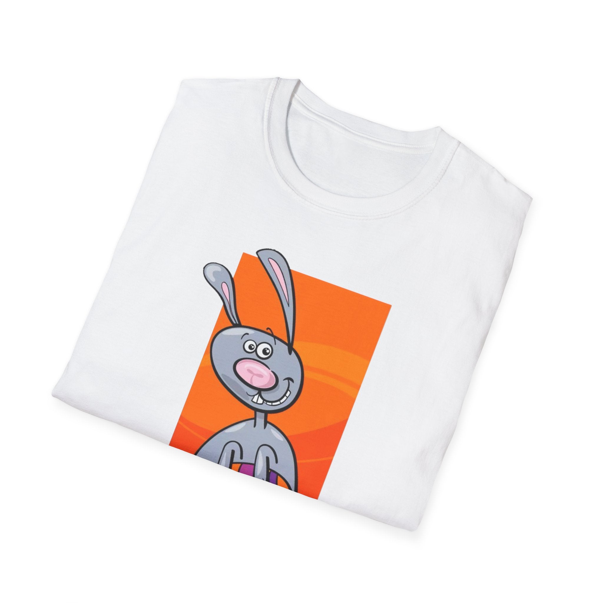 So Egg-cited Bunny Unisex Softstyle T-Shirt