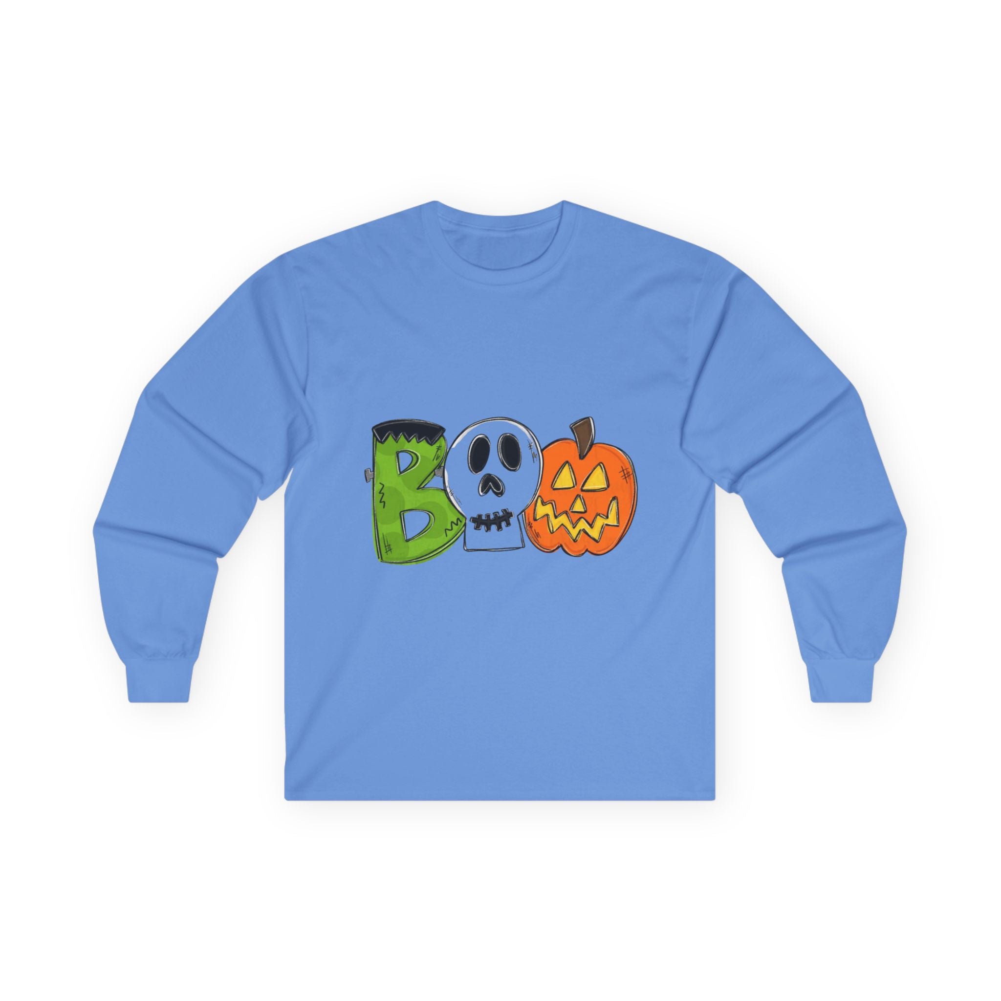 Halloween BOO Unisex Ultra Cotton Long Sleeve T-Shirt