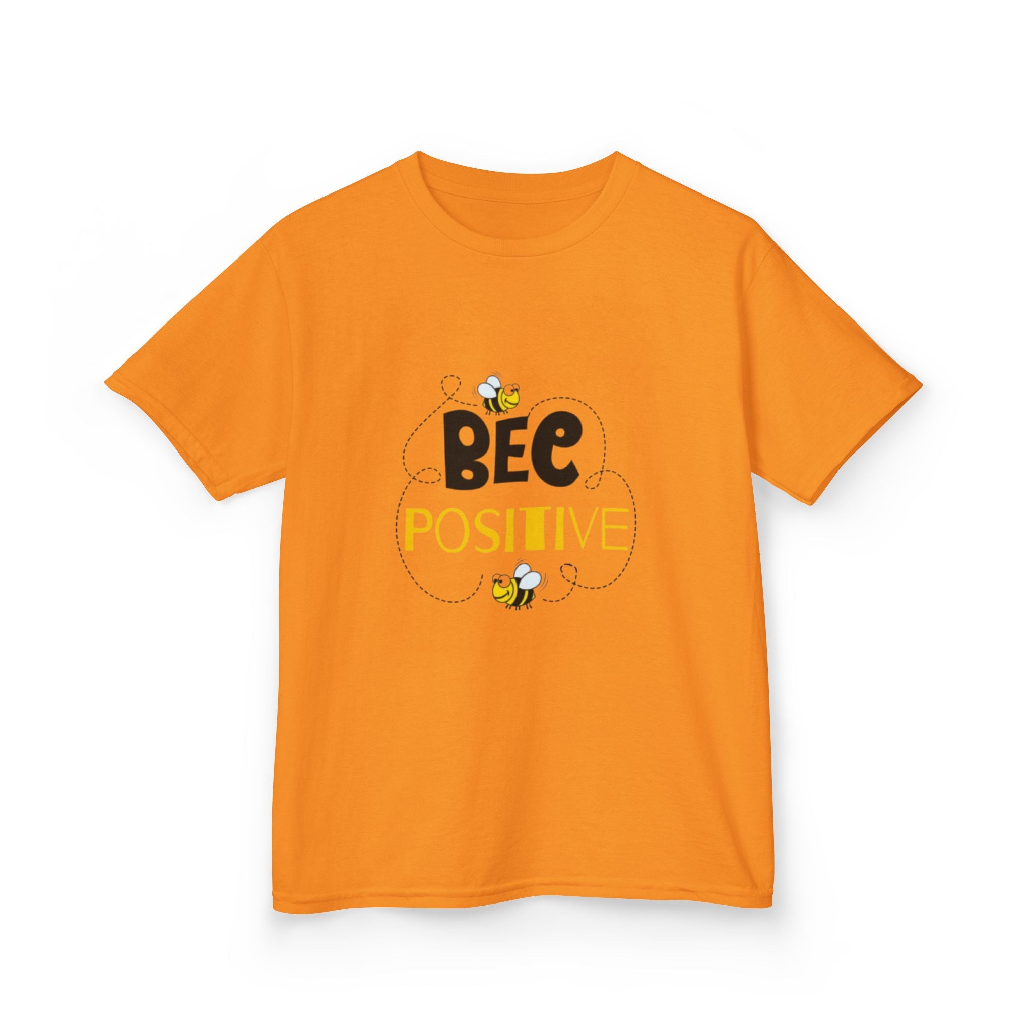 Bee Positive Kids Heavy Cotton T-Shirt