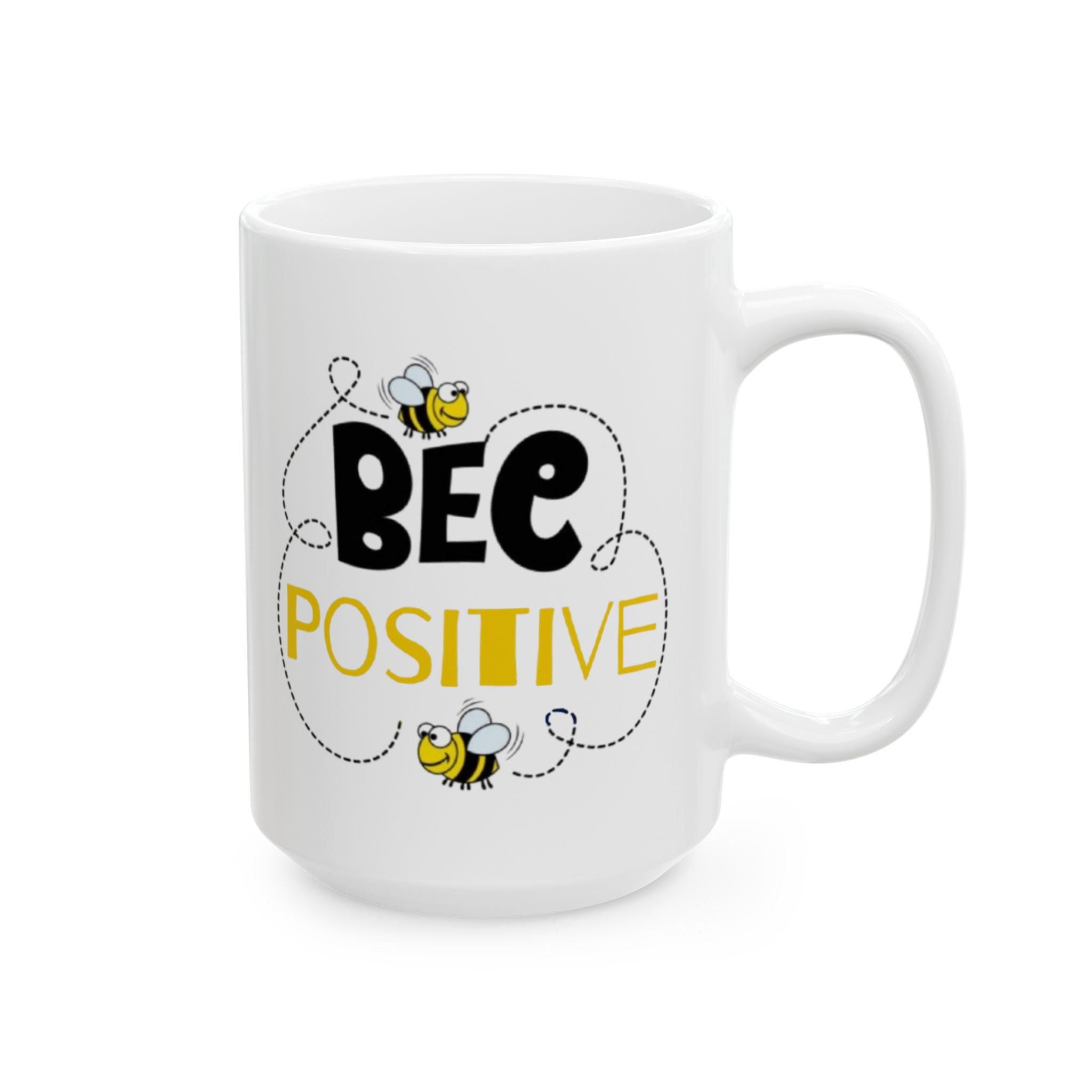 Bee Positive Ceramic Mug