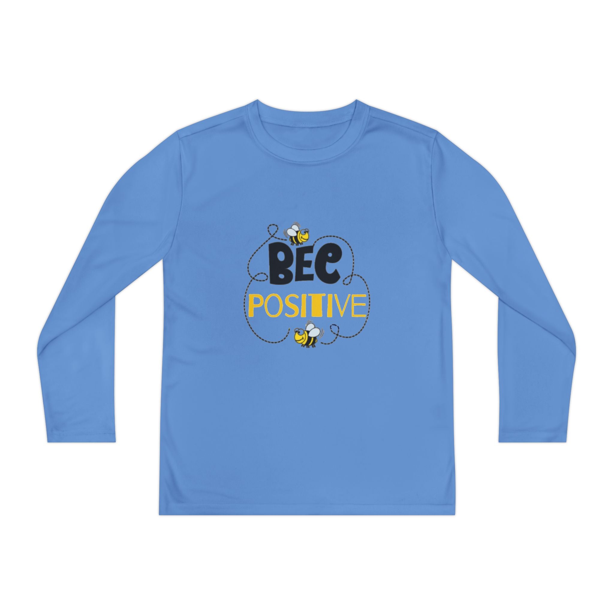 Bee Positive Youth Long Sleeve Competitor Tee