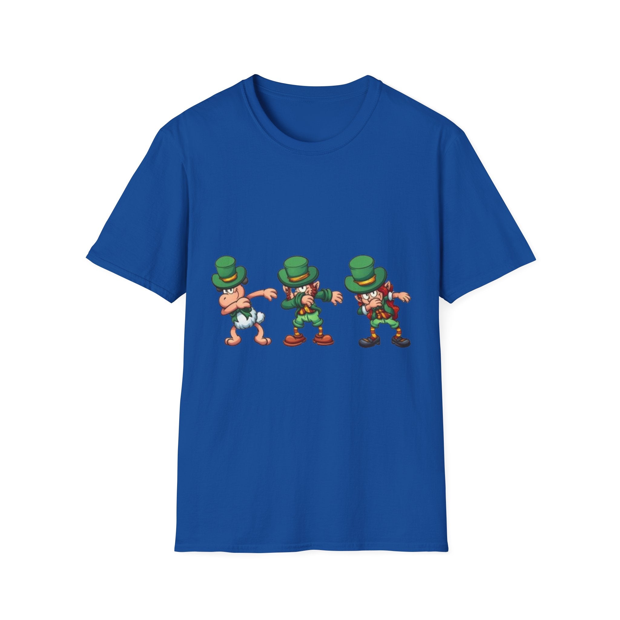 Dabbing Leprechaun Unisex Softstyle T-Shirt