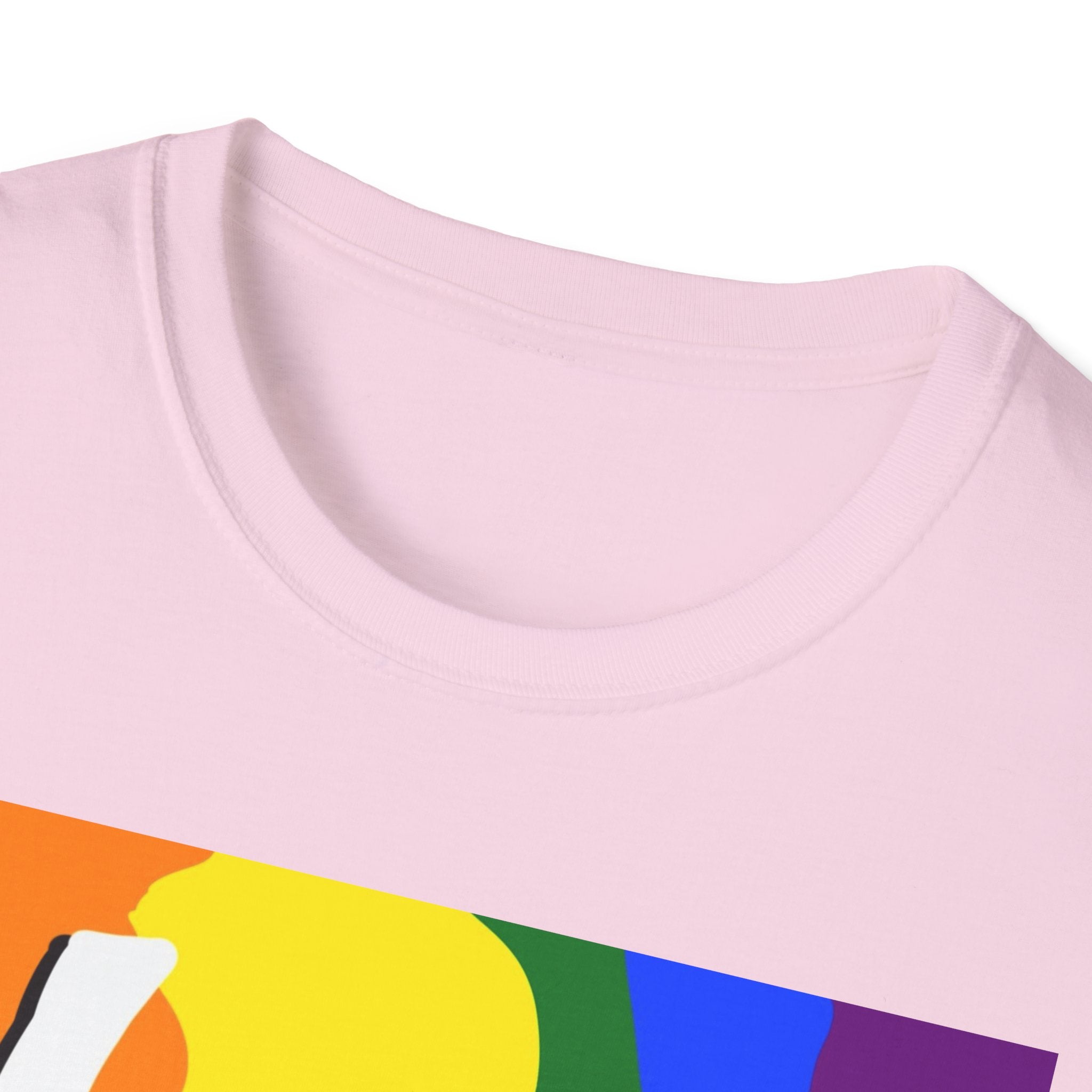 Colorful Pride Love is Love Unisex Softstyle T-Shirt