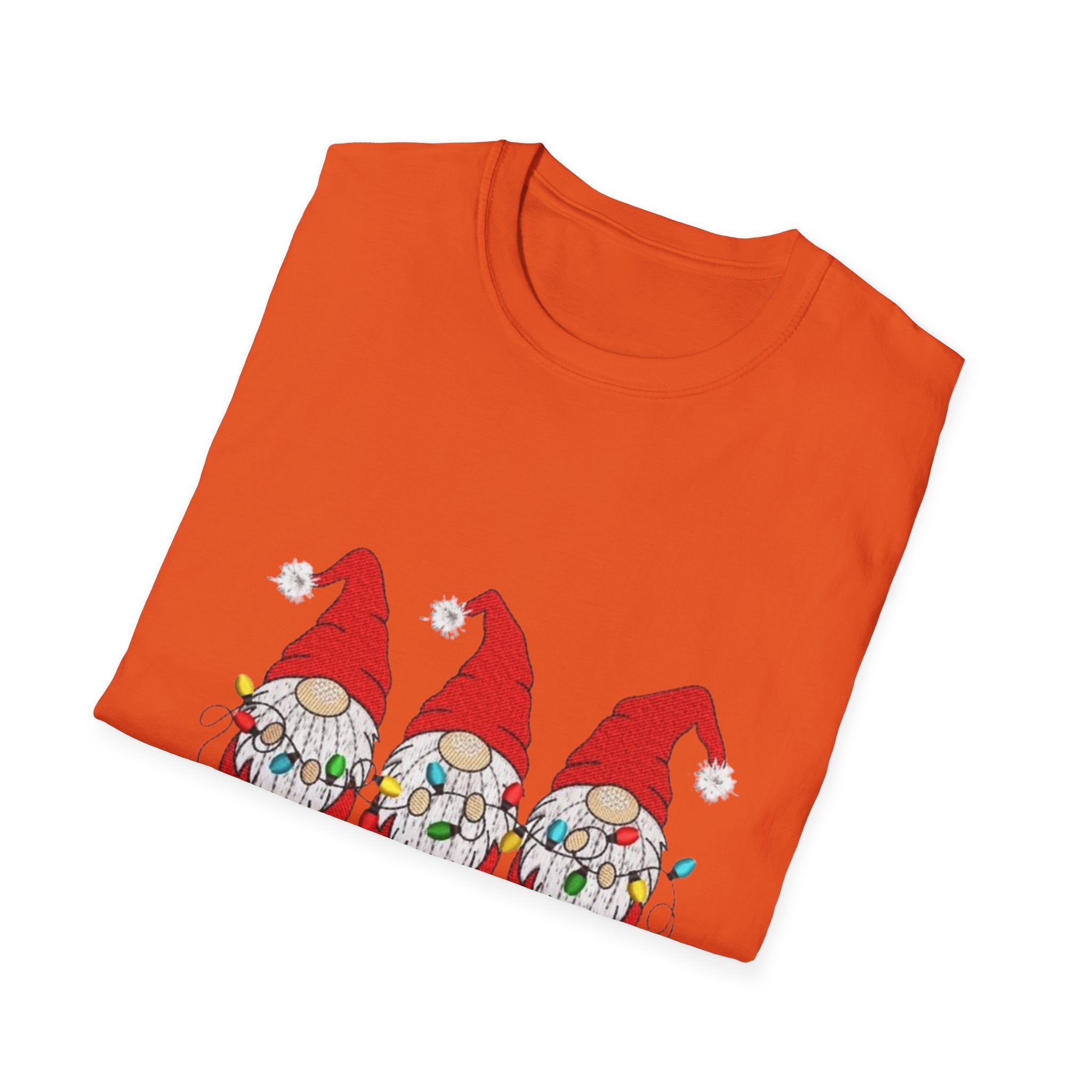 Let's Get Lit Gnome Unisex Softstyle T-Shirt
