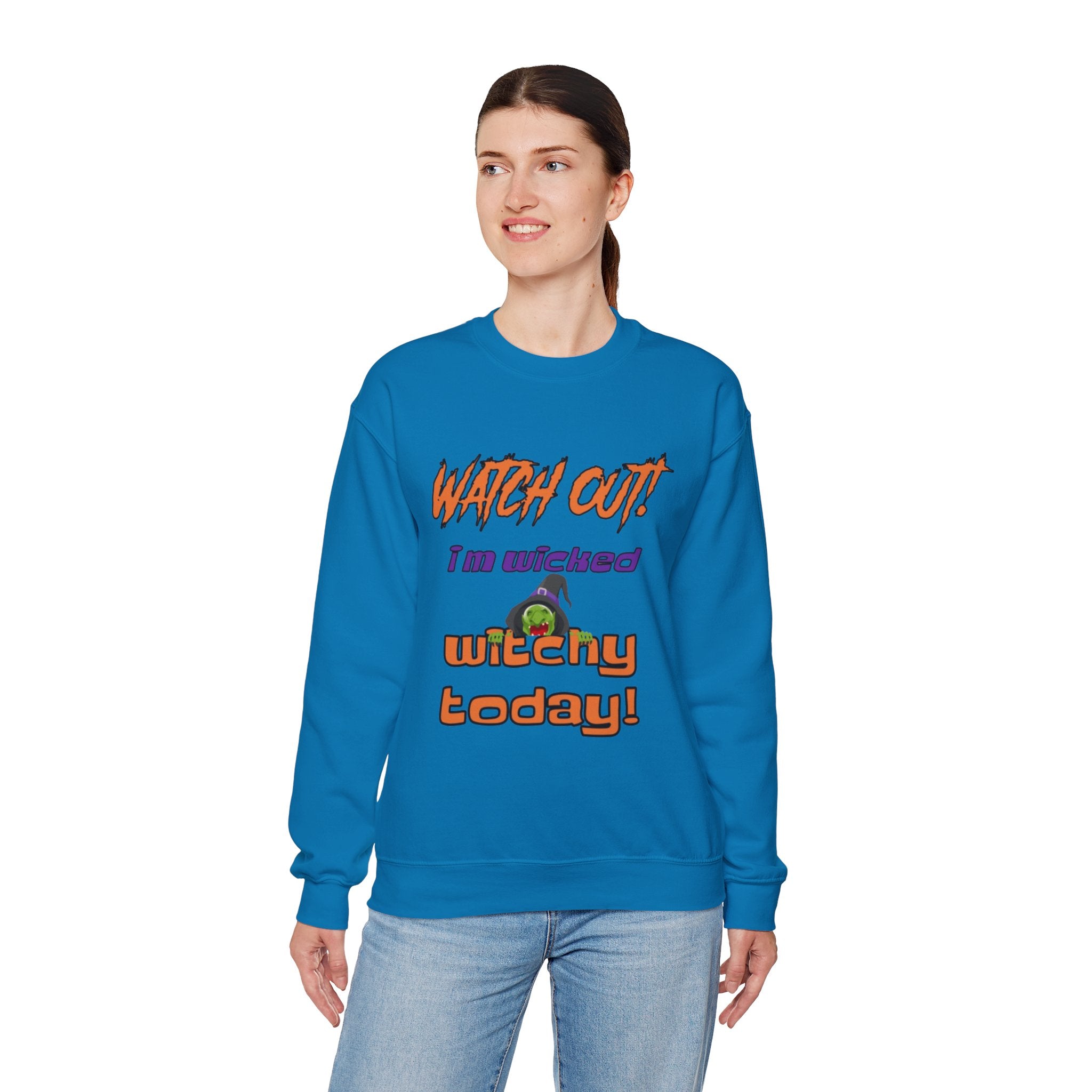 Wicked Witchy Unisex Heavy Blend™ Crewneck Sweatshirt