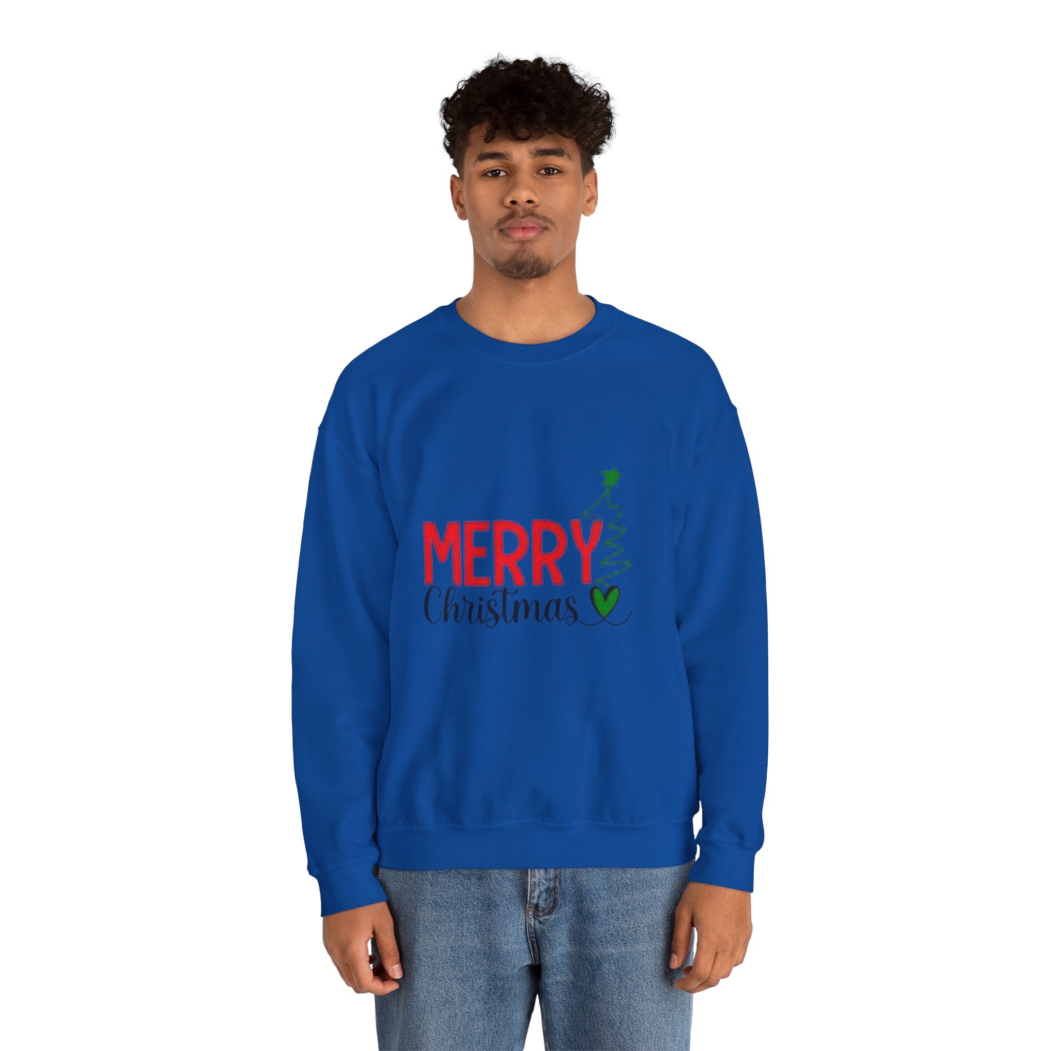 Merry Christmas Unisex Heavy Blend™ Crewneck Sweatshirt