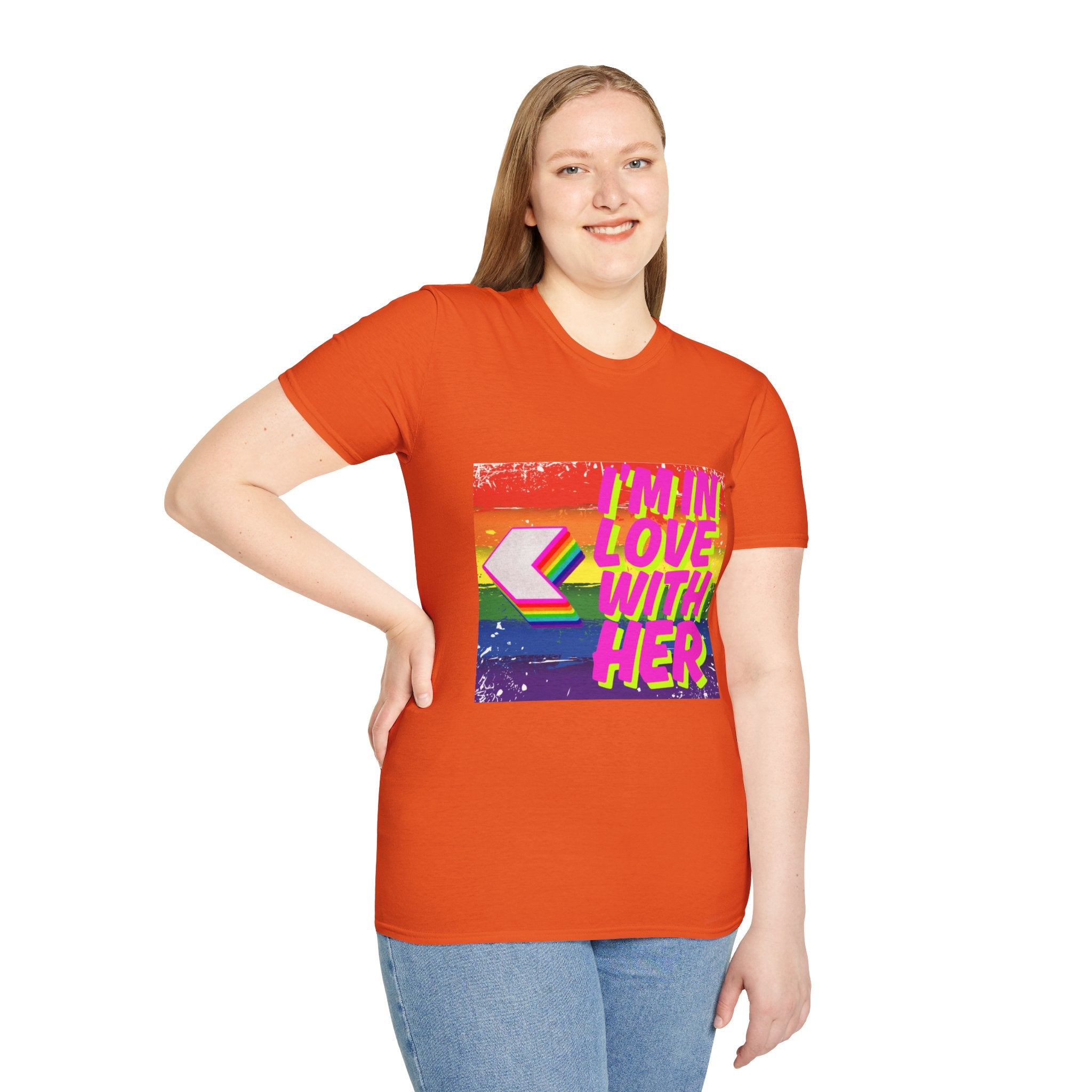 I'm in Love with Her Unisex Softstyle T-Shirt