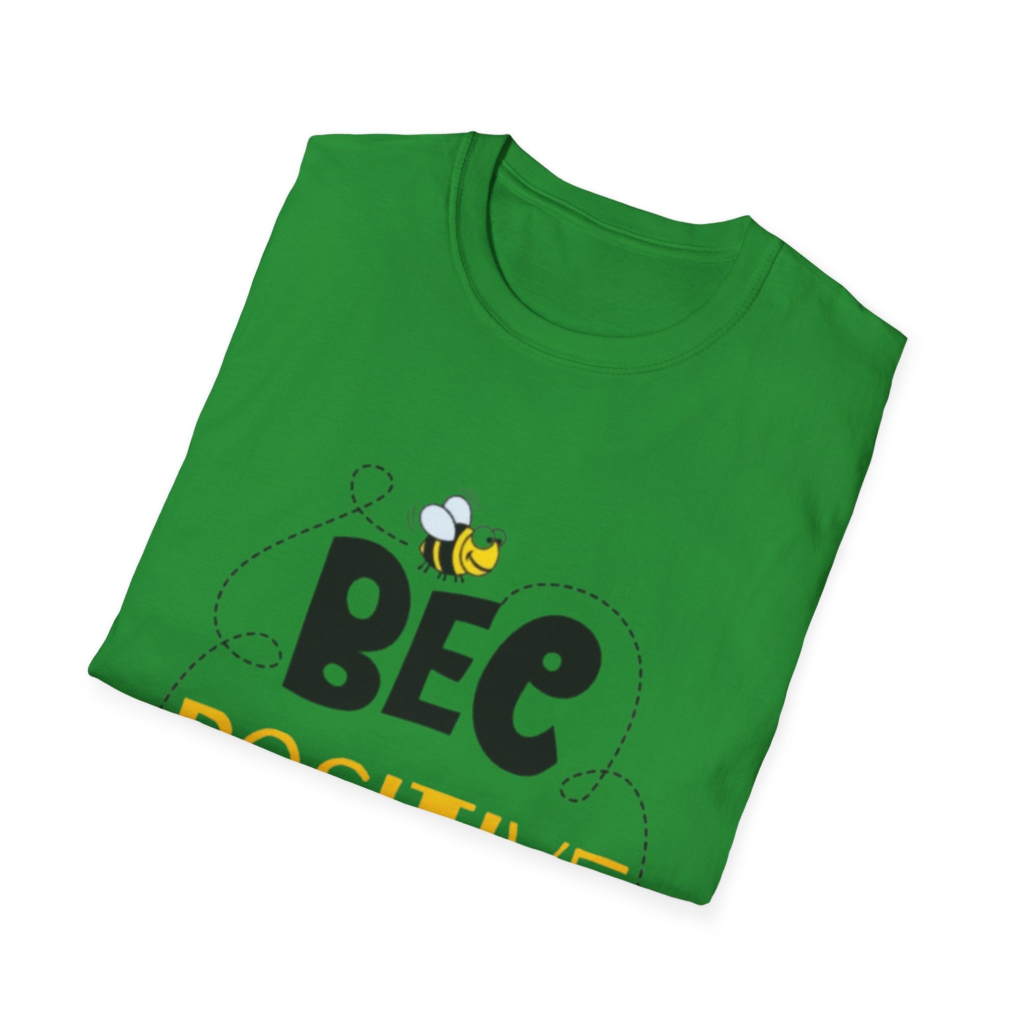 Bee Positive Unisex Softstyle T-Shirt