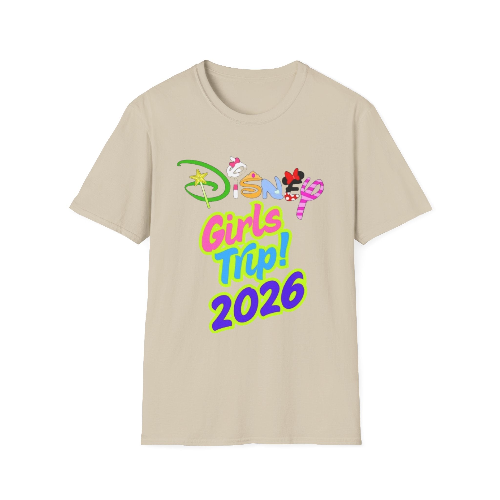 Disney Girls Trip 2026 Unisex Softstyle T-Shirt