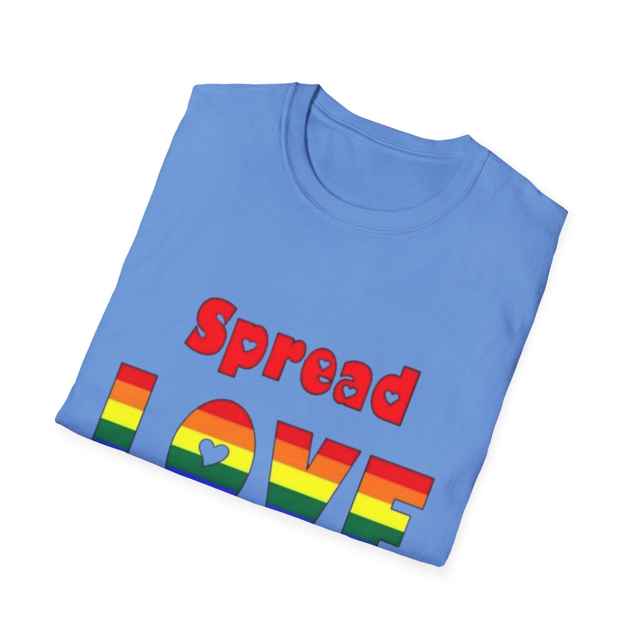 Spread Love Not Hate Unisex Softstyle T-Shirt