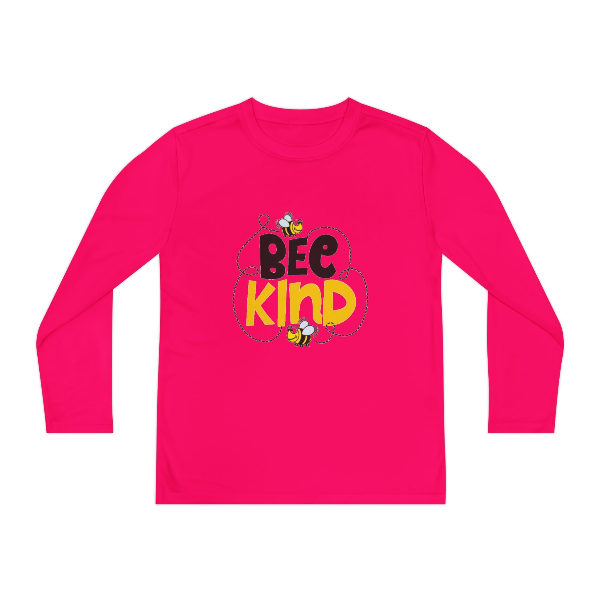 Bee Kind Youth Long Sleeve Competitor T-Shirt