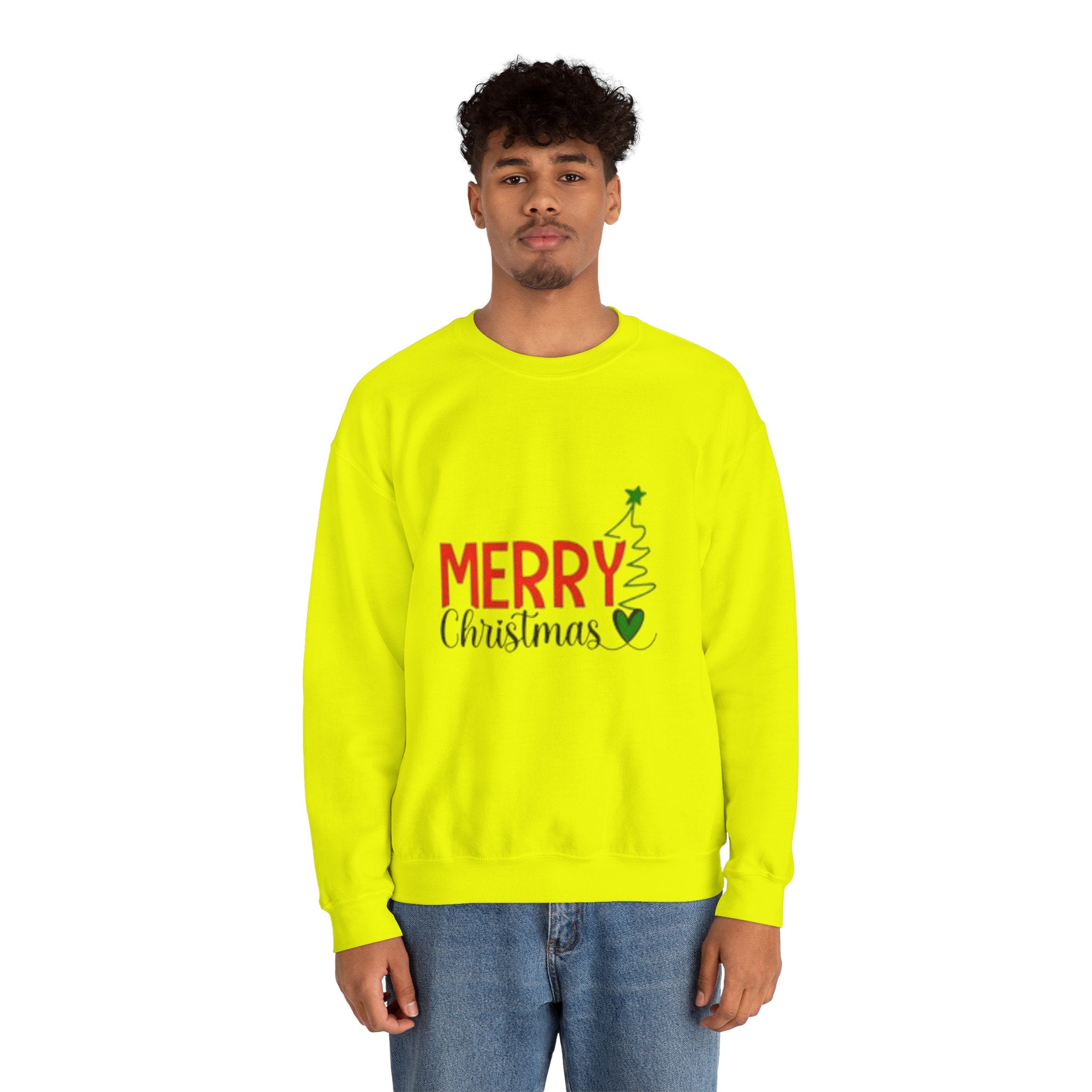 Merry Christmas Unisex Heavy Blend™ Crewneck Sweatshirt