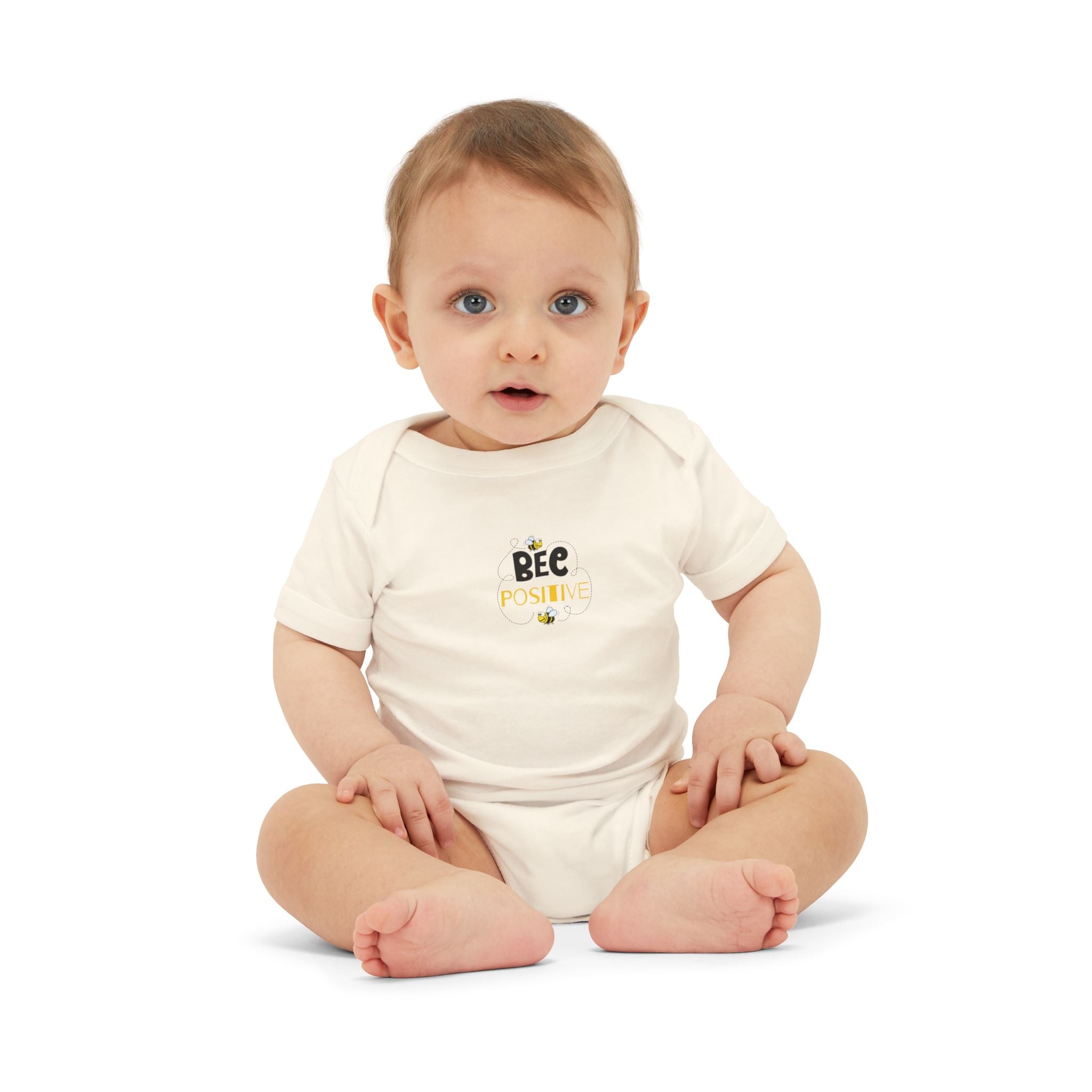 Bee Positive Infant Jersey One Piece