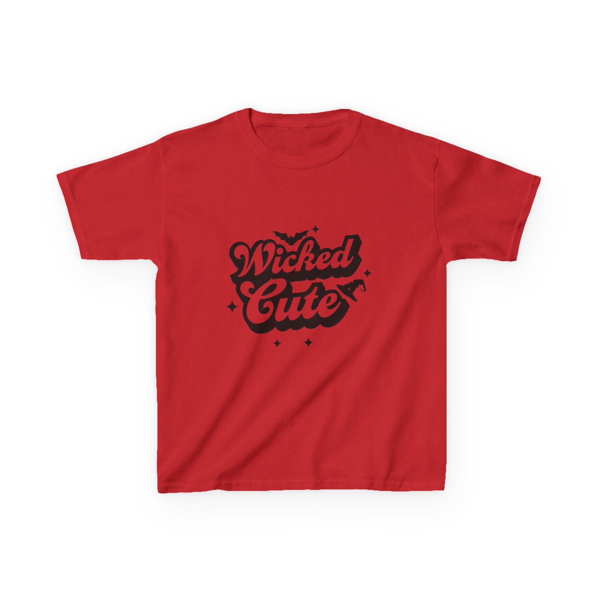 Wicked Cute Kid's Short Sleeve Cotton T-Shirt