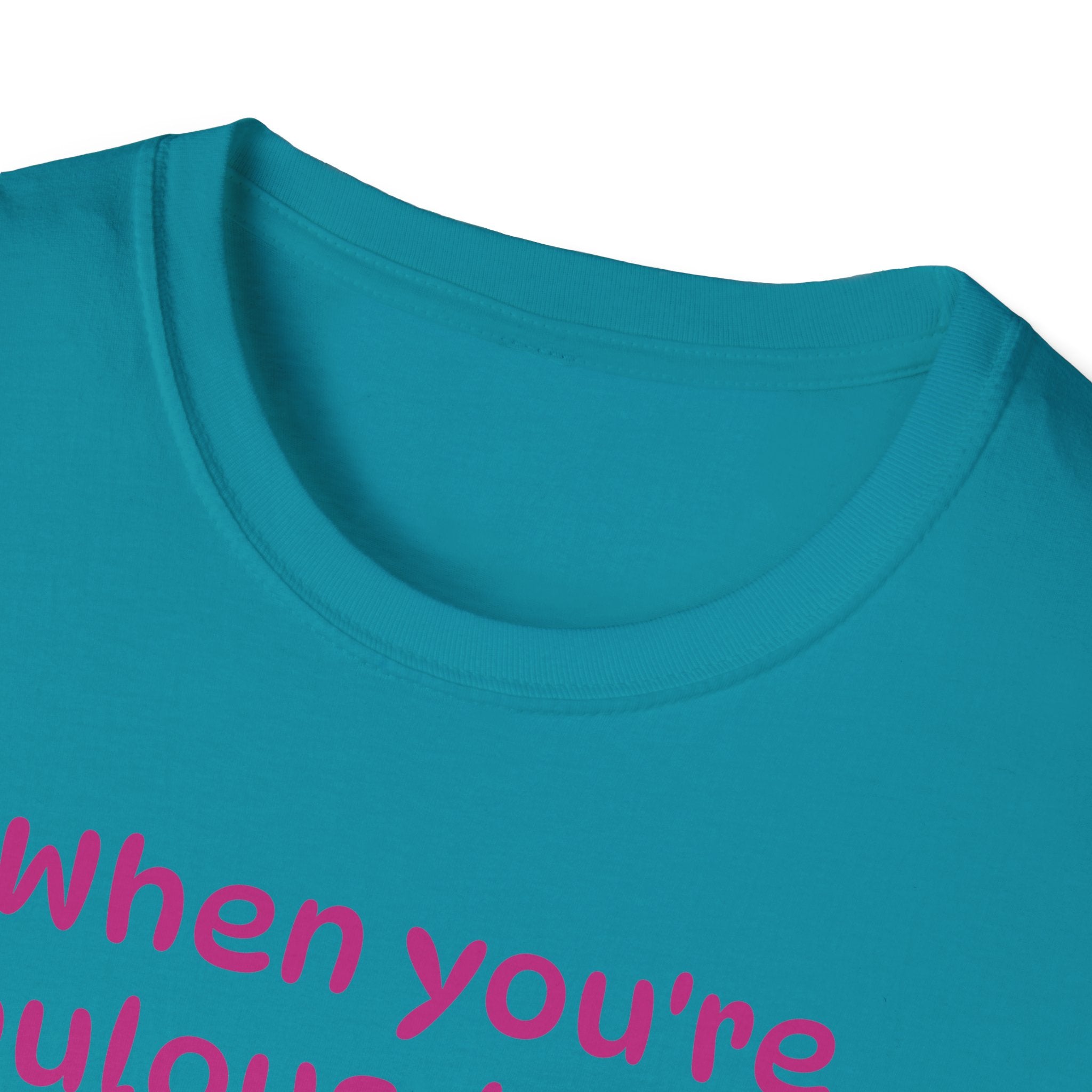 When You're Fabulous, Hungry, And Magical All At Once! Unicorn Unisex Softstyle T-Shirt