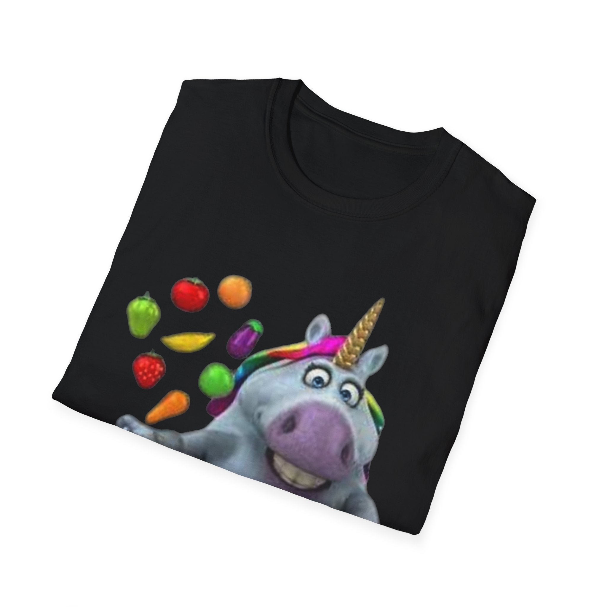 Juggling Health And Happiness Unicorn Unisex Softstyle T-Shirt