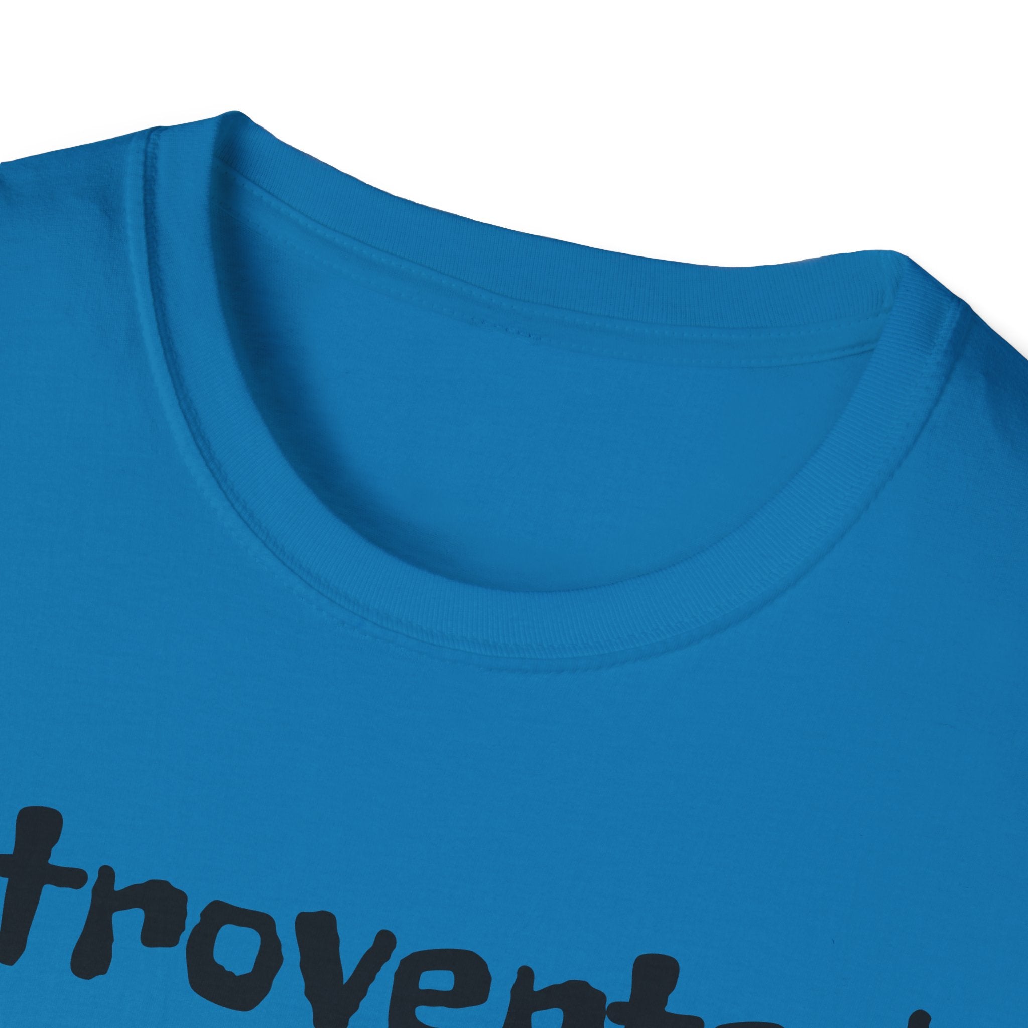 Introverted But Willing To Discuss Plants Unisex Softstyle T-Shirt