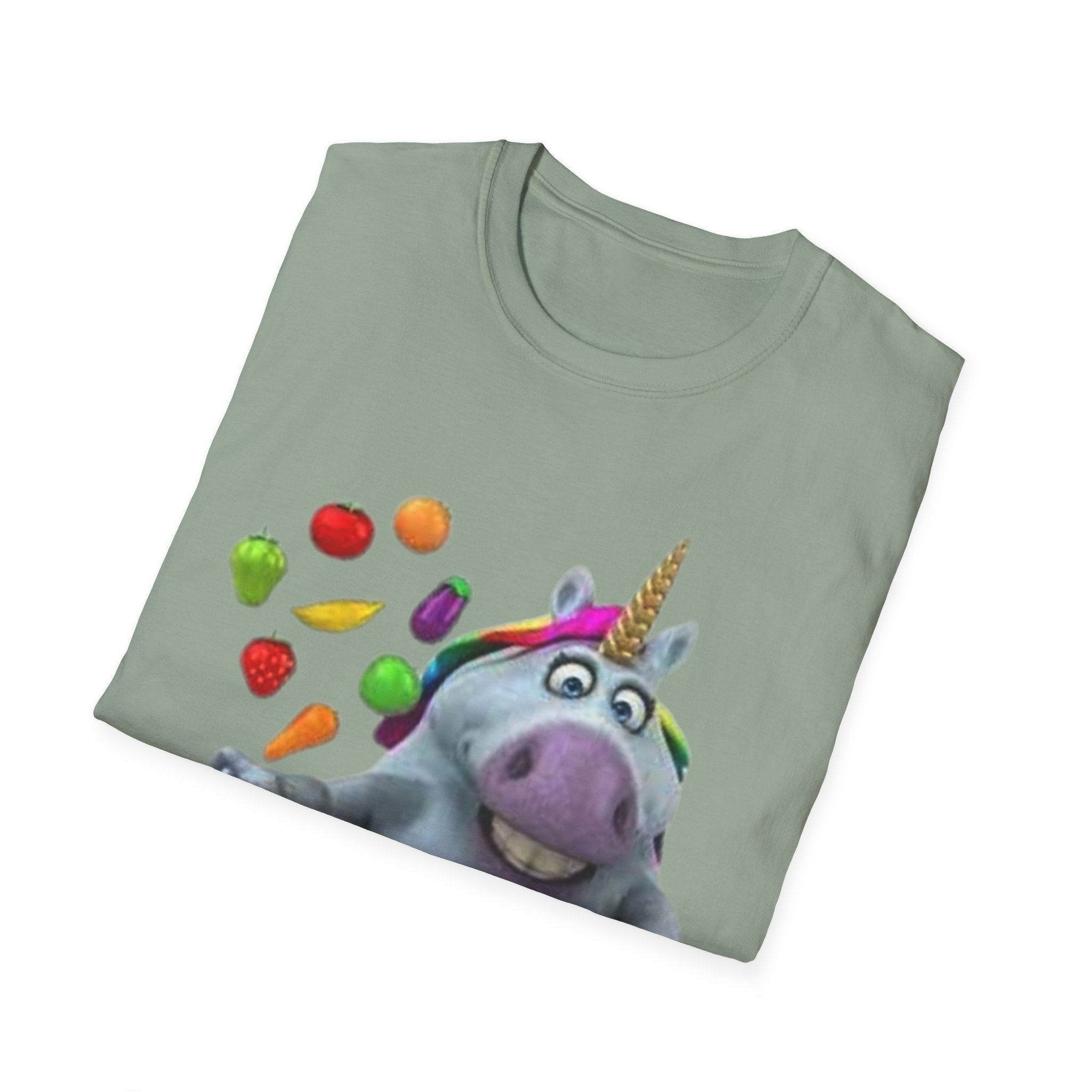 Juggling Health And Happiness Unicorn Unisex Softstyle T-Shirt