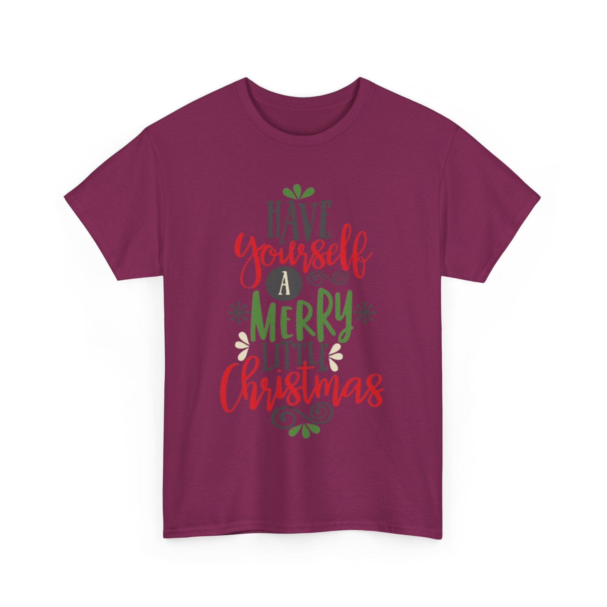 Have Yourself a Merry Little Christmas Unisex Heavy Cotton T-Shirt
