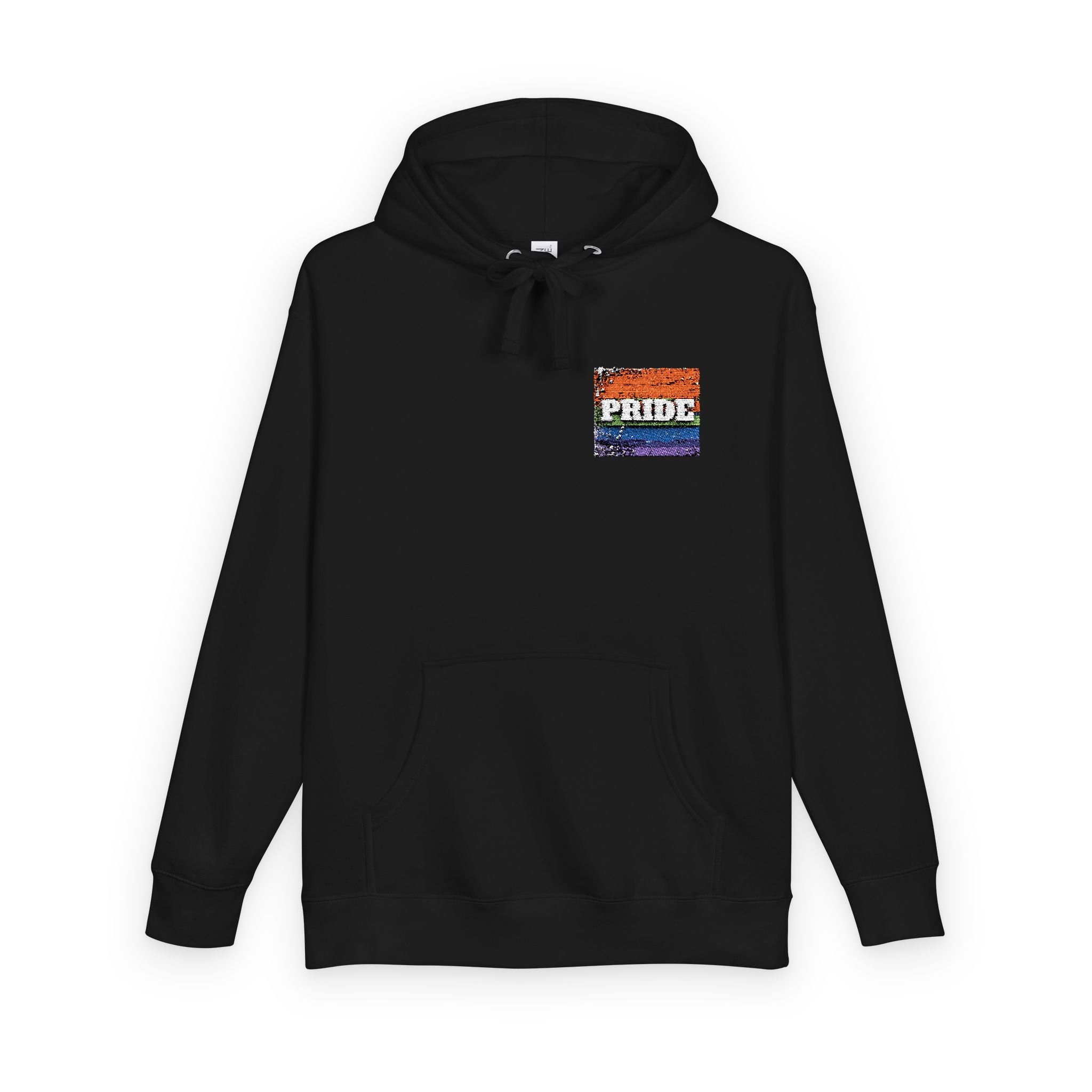 Pride Rainbow Unisex Fleece Hoodie
