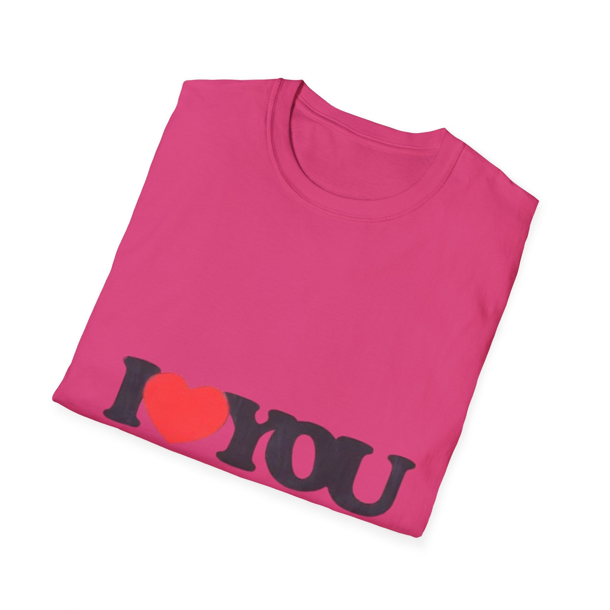 I Love You Unisex Softstyle T-Shirt