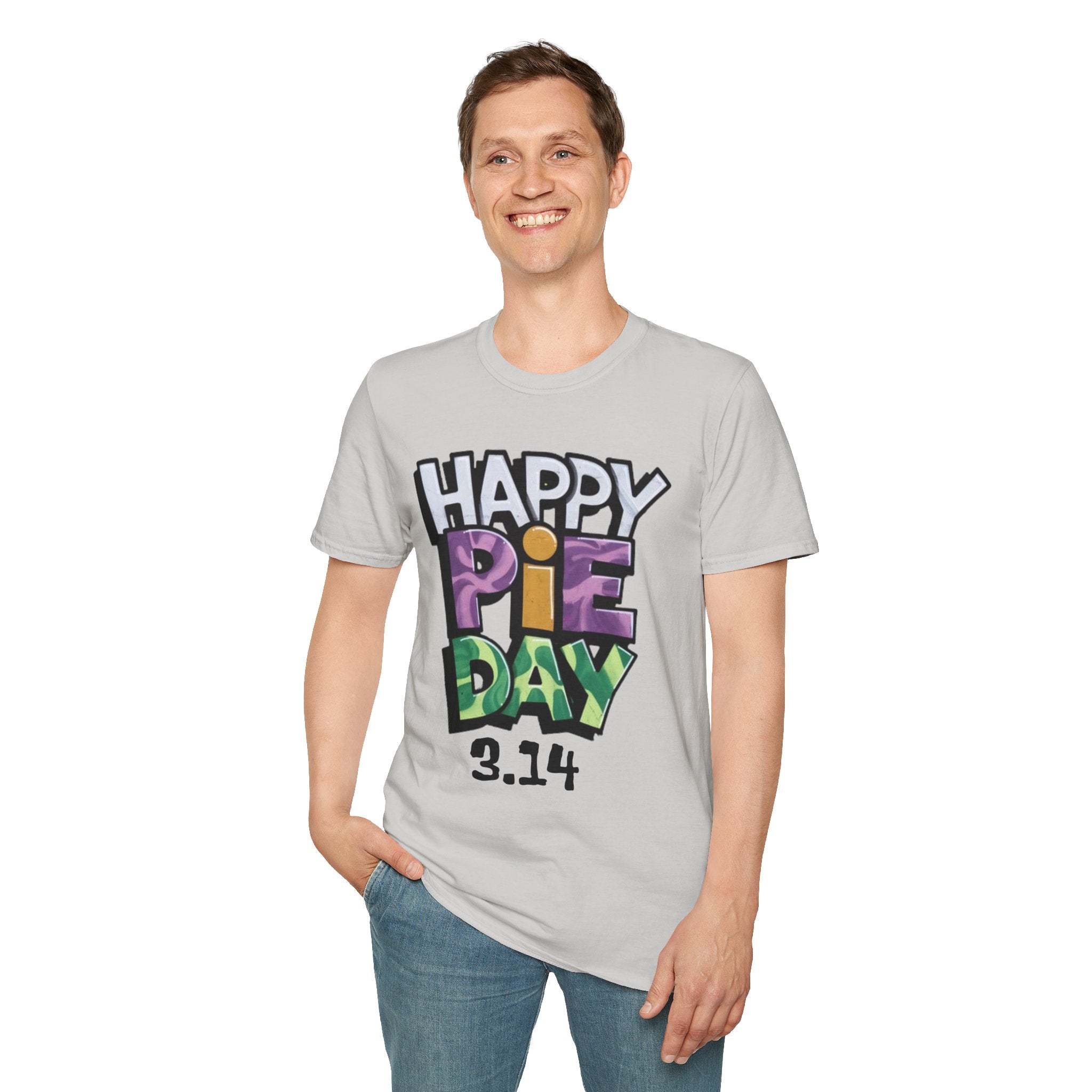Happy Pi Day Unisex Softstyle T-Shirt