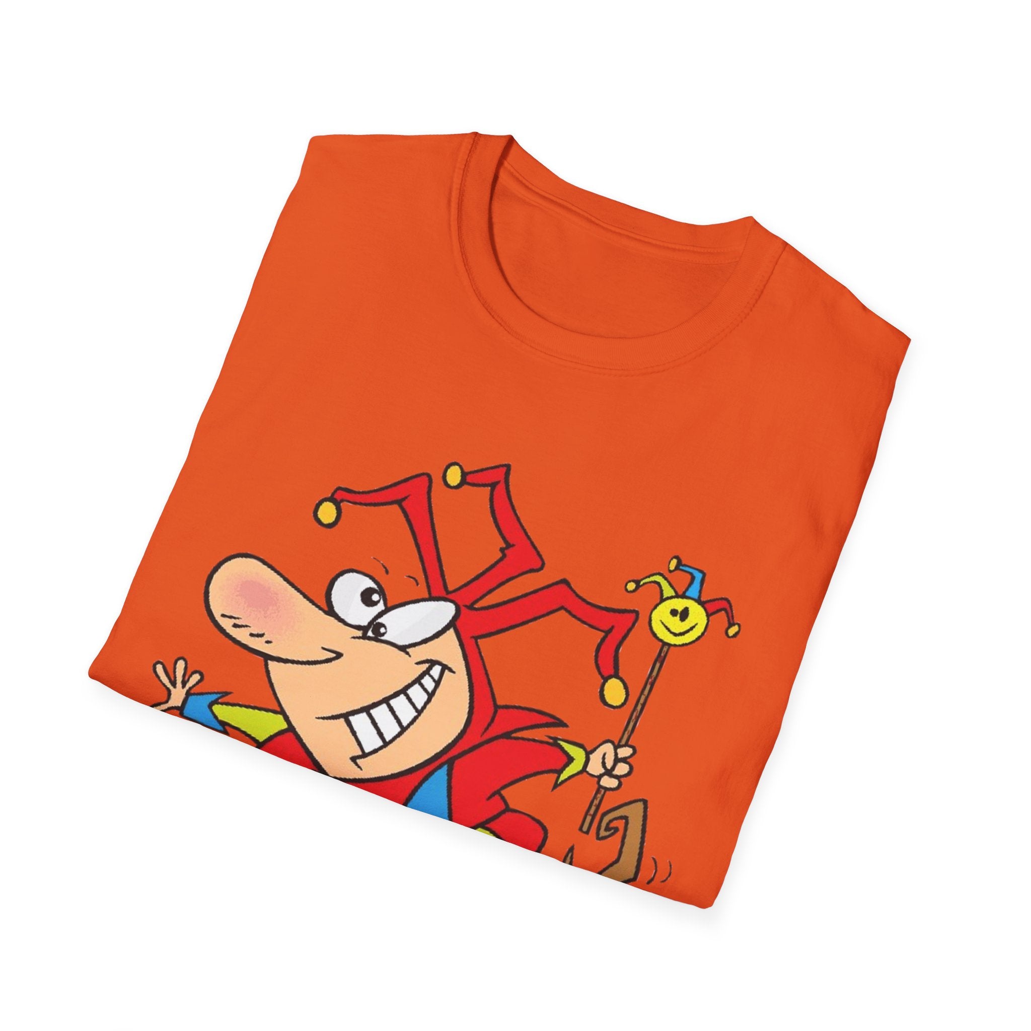 Funny Jester Unisex Softstyle T-Shirt