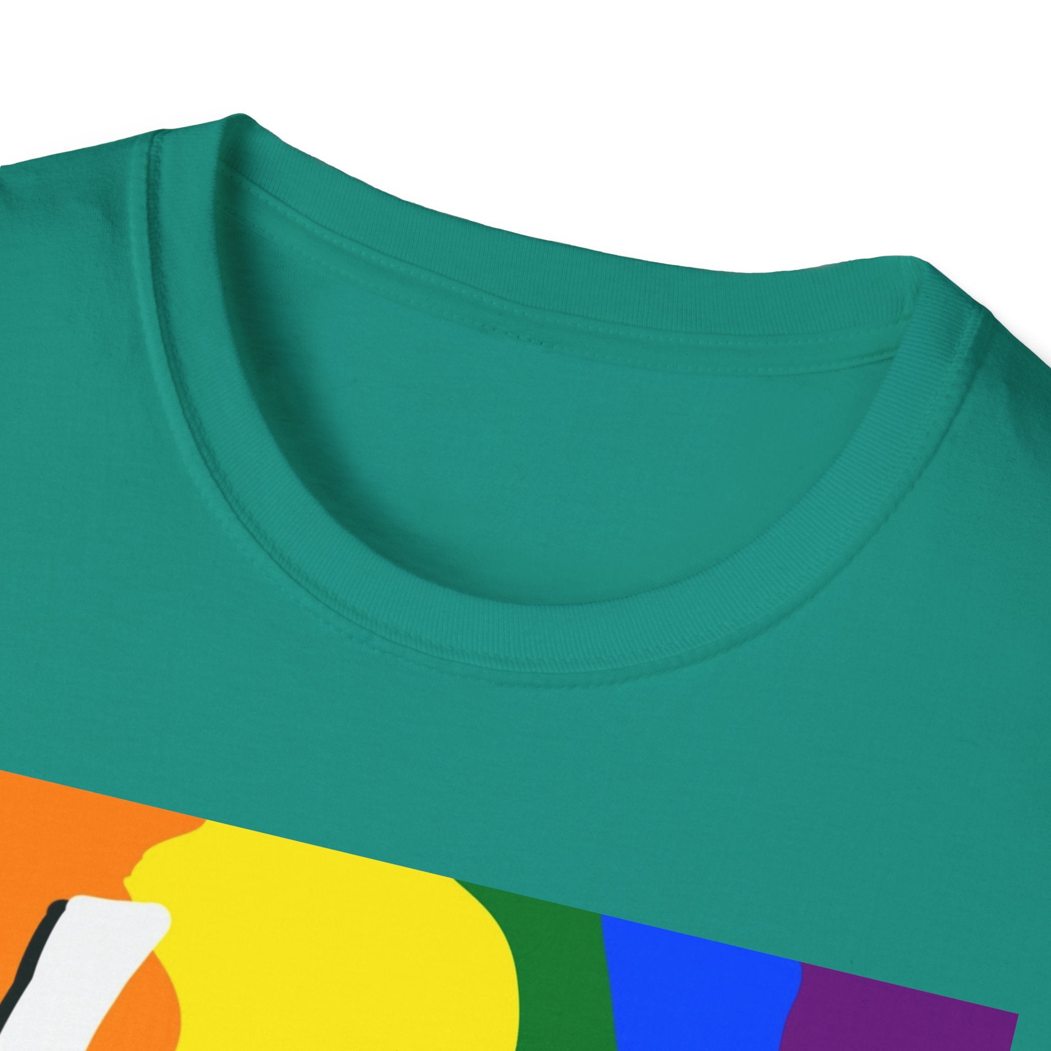 Colorful Pride Love is Love Unisex Softstyle T-Shirt