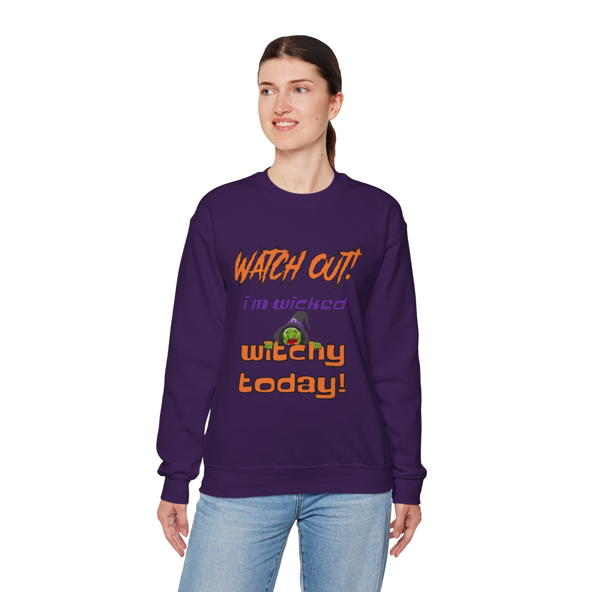 Wicked Witchy Unisex Heavy Blend™ Crewneck Sweatshirt