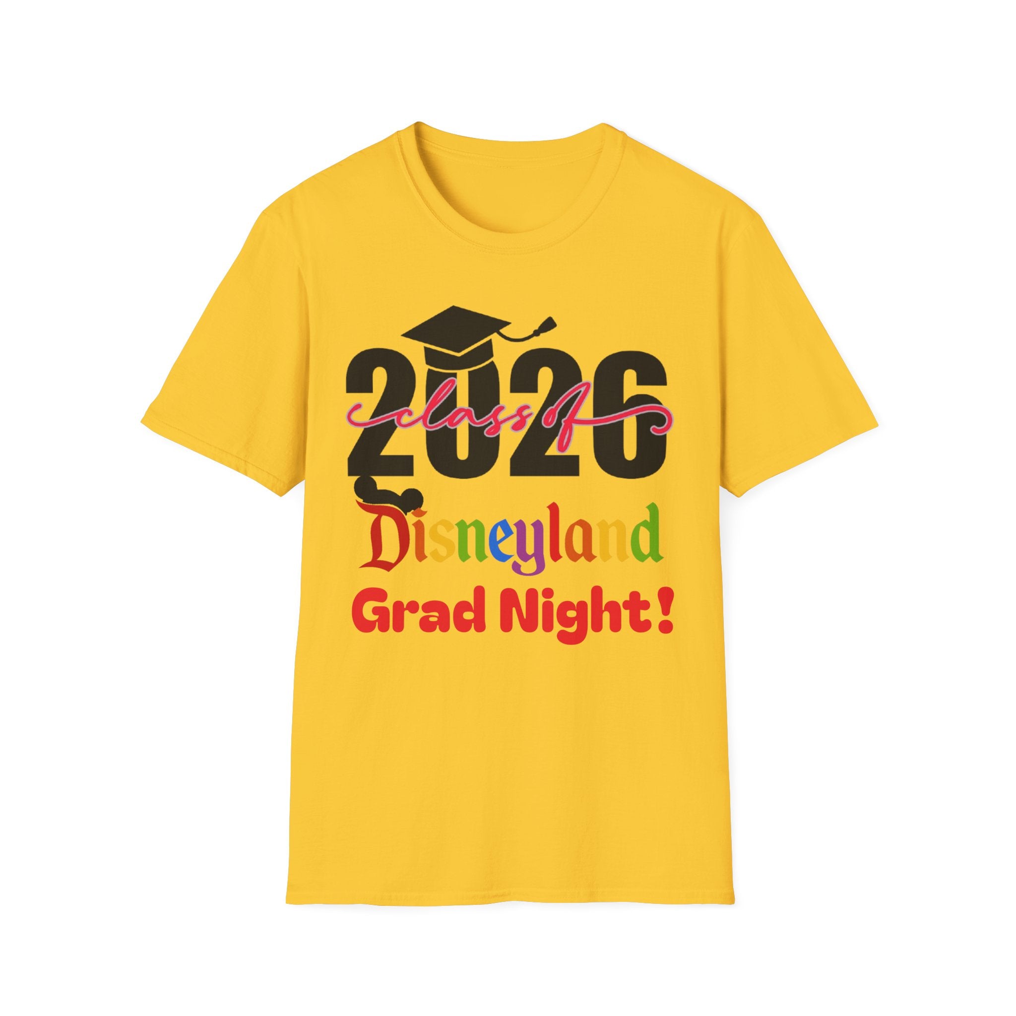 Class of 2026 Disneyland Grad Night T-Shirt