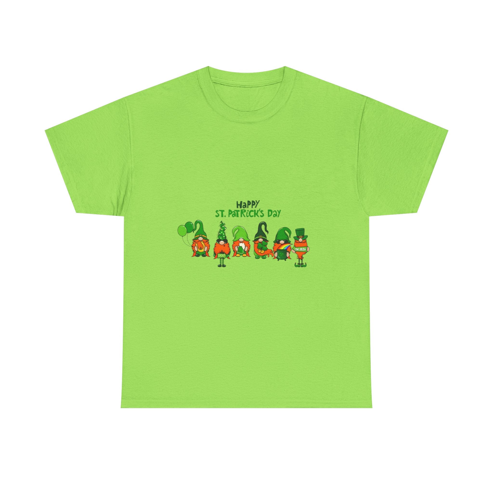 Happy St. Patrick's Day Unisex Heavy Cotton T-Shirt