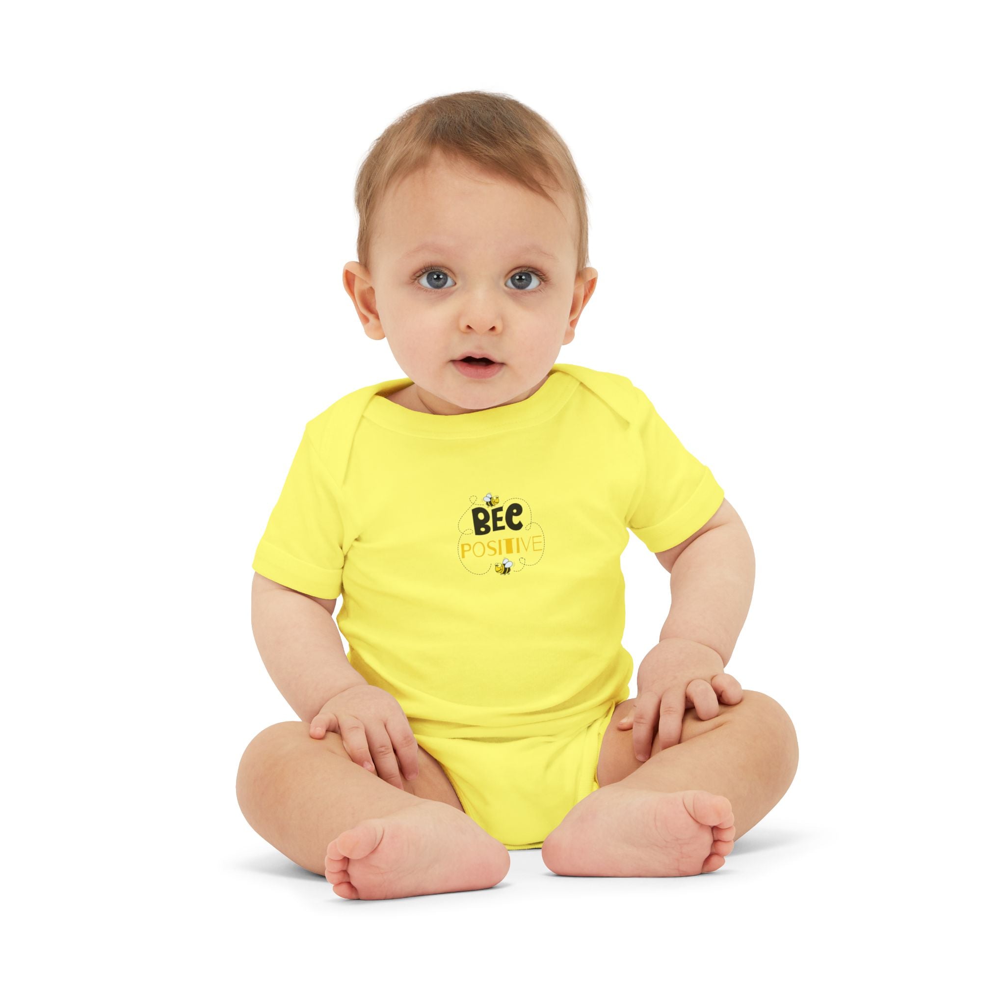 Bee Positive Infant Jersey One Piece