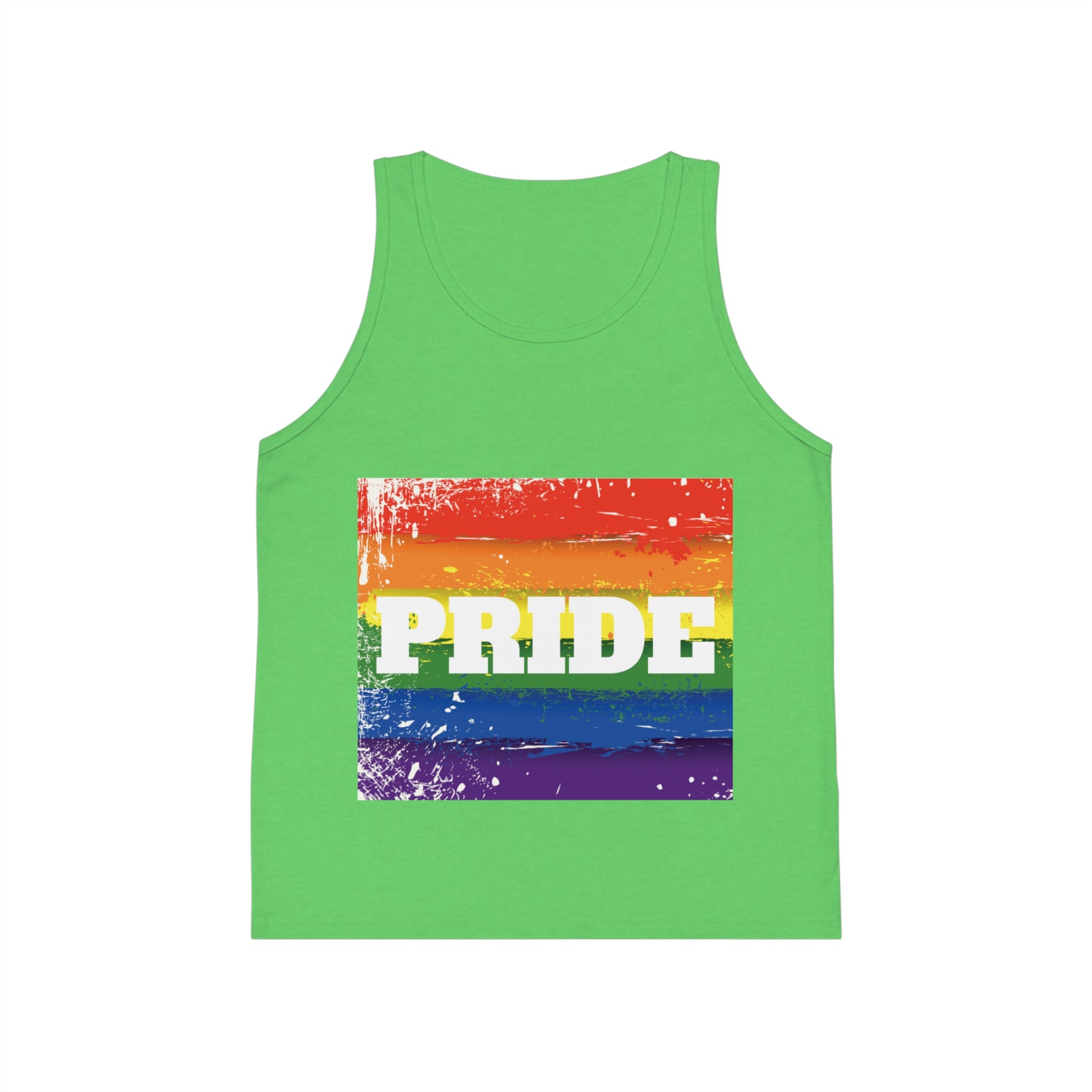 Pride Rainbow Kid's Jersey Tank Top