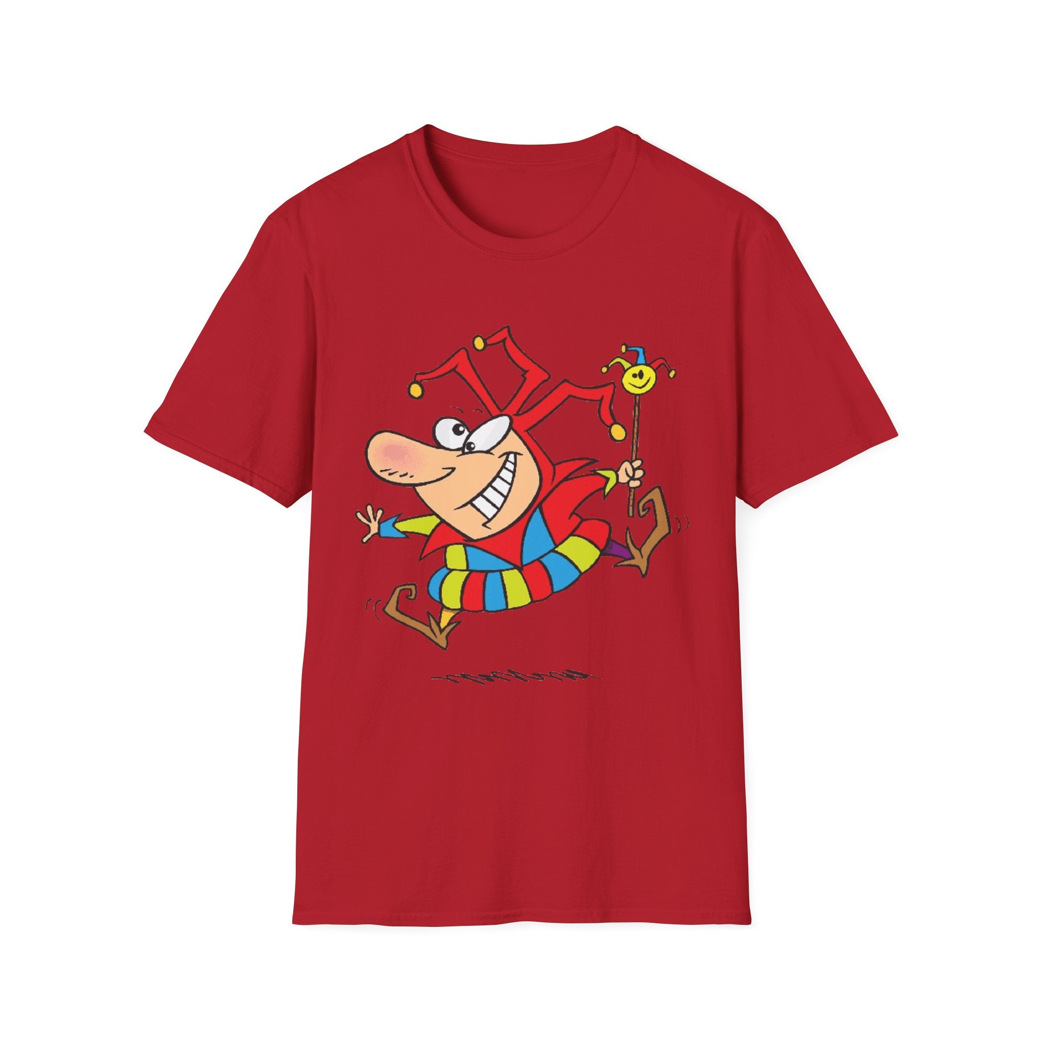 Funny Jester Unisex Softstyle T-Shirt