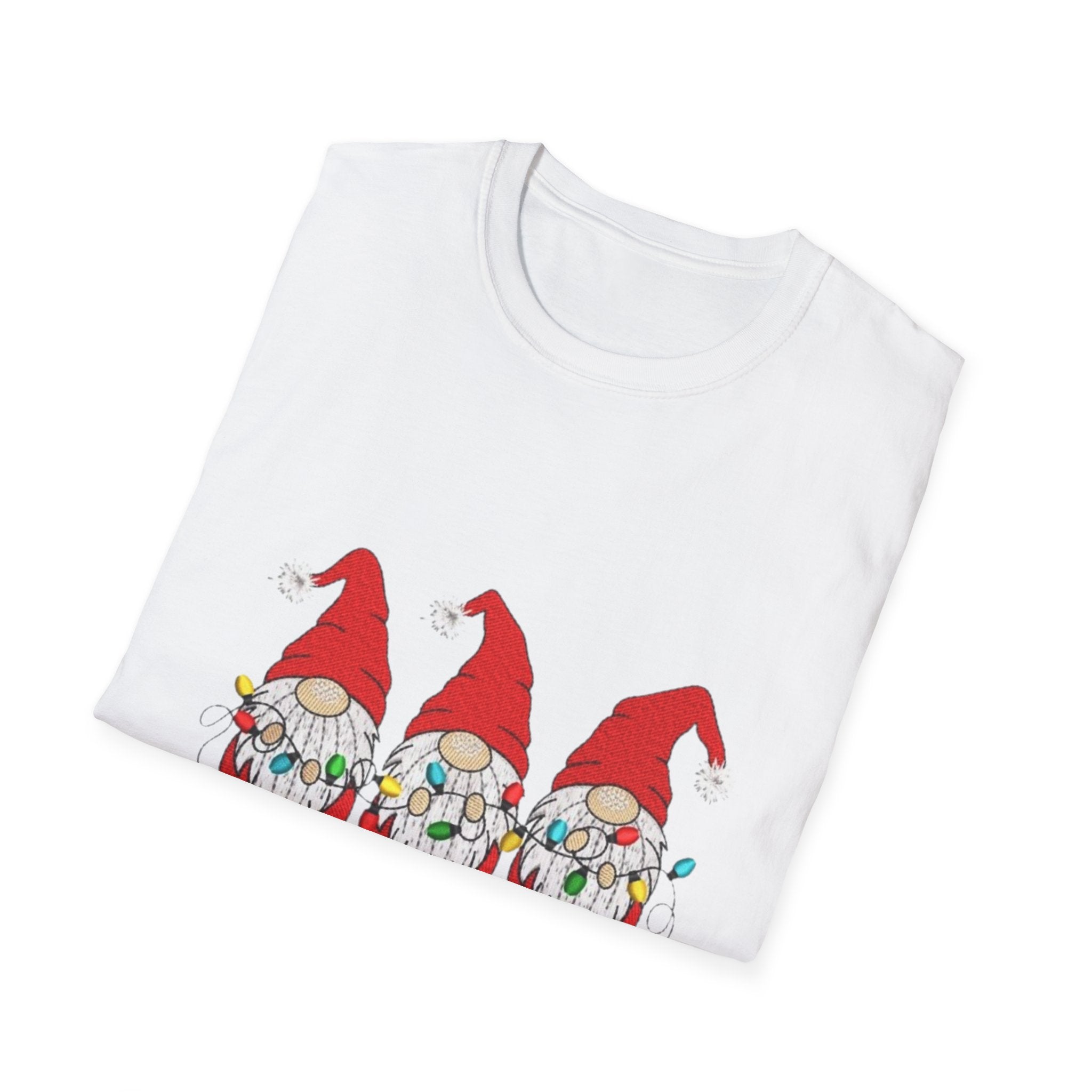 Let's Get Lit Gnome Unisex Softstyle T-Shirt