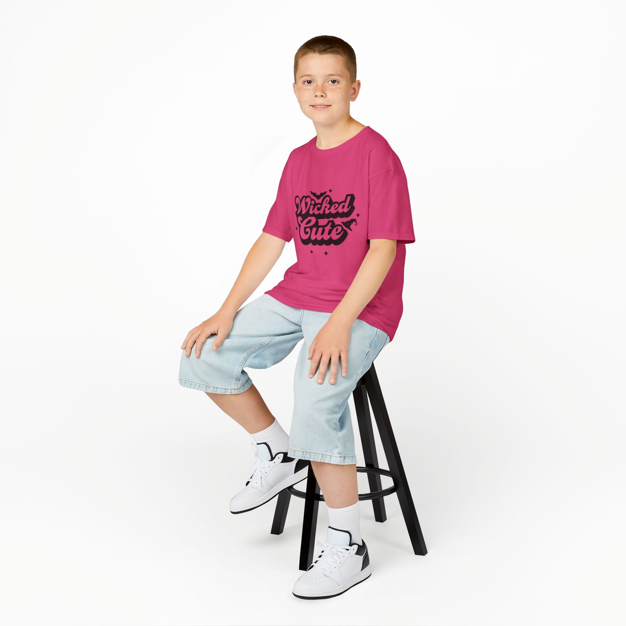Wicked Cute Kid's Short Sleeve Cotton T-Shirt