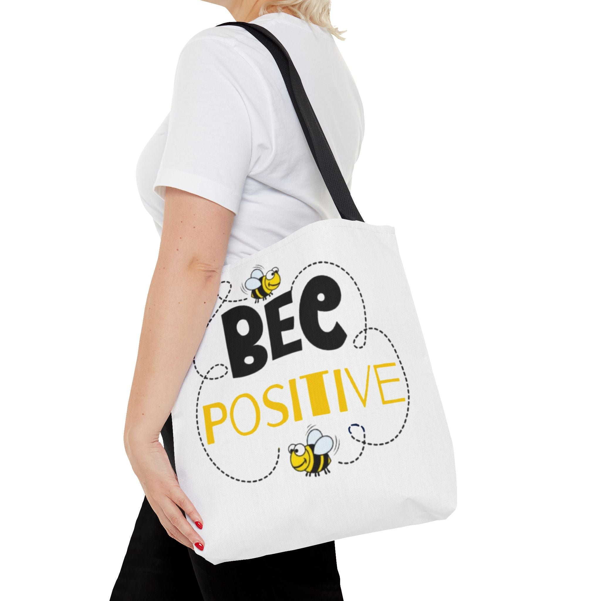 Bee Positive Eco-Friendly Tote Bag