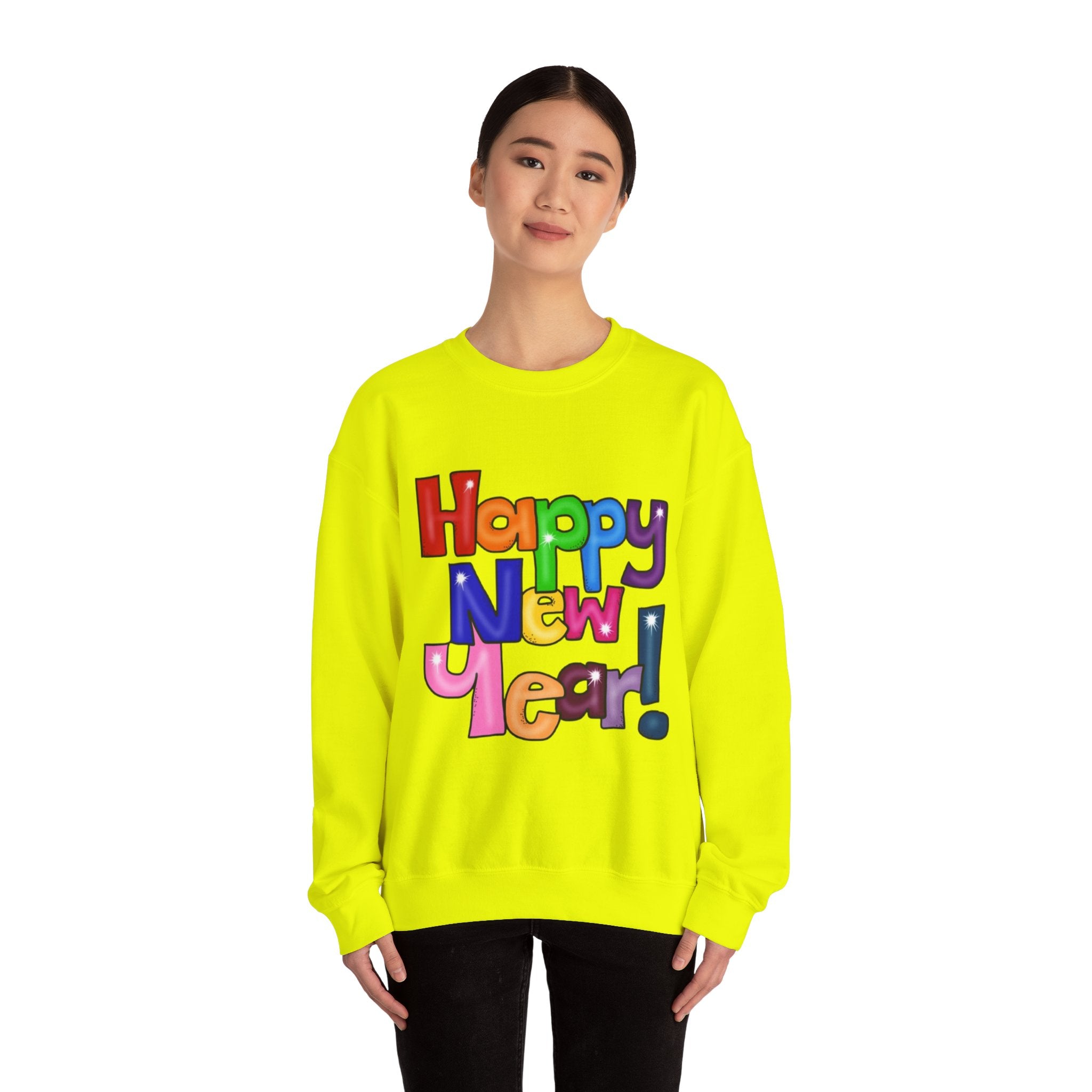Happy New Year Unisex Heavy Blend™ Crewneck Sweatshirt