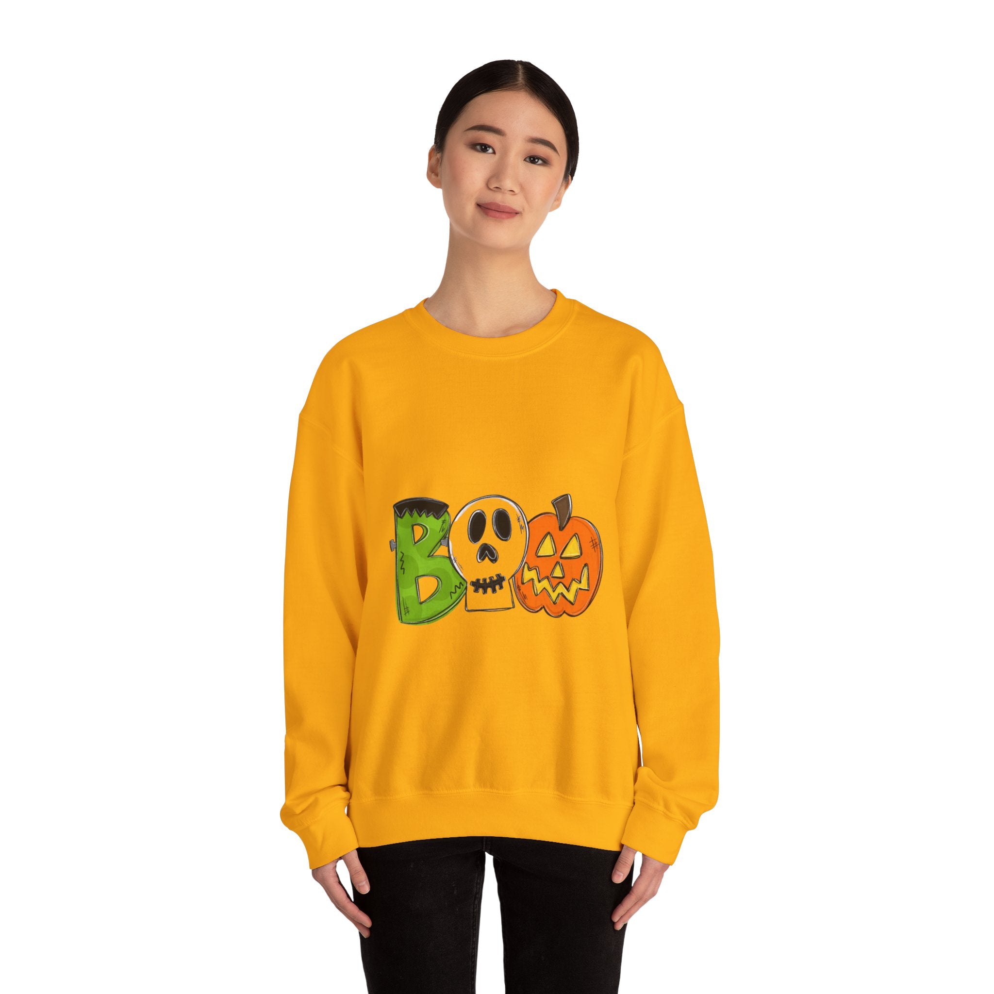 Halloween Boo Unisex Crewneck Sweatshirt