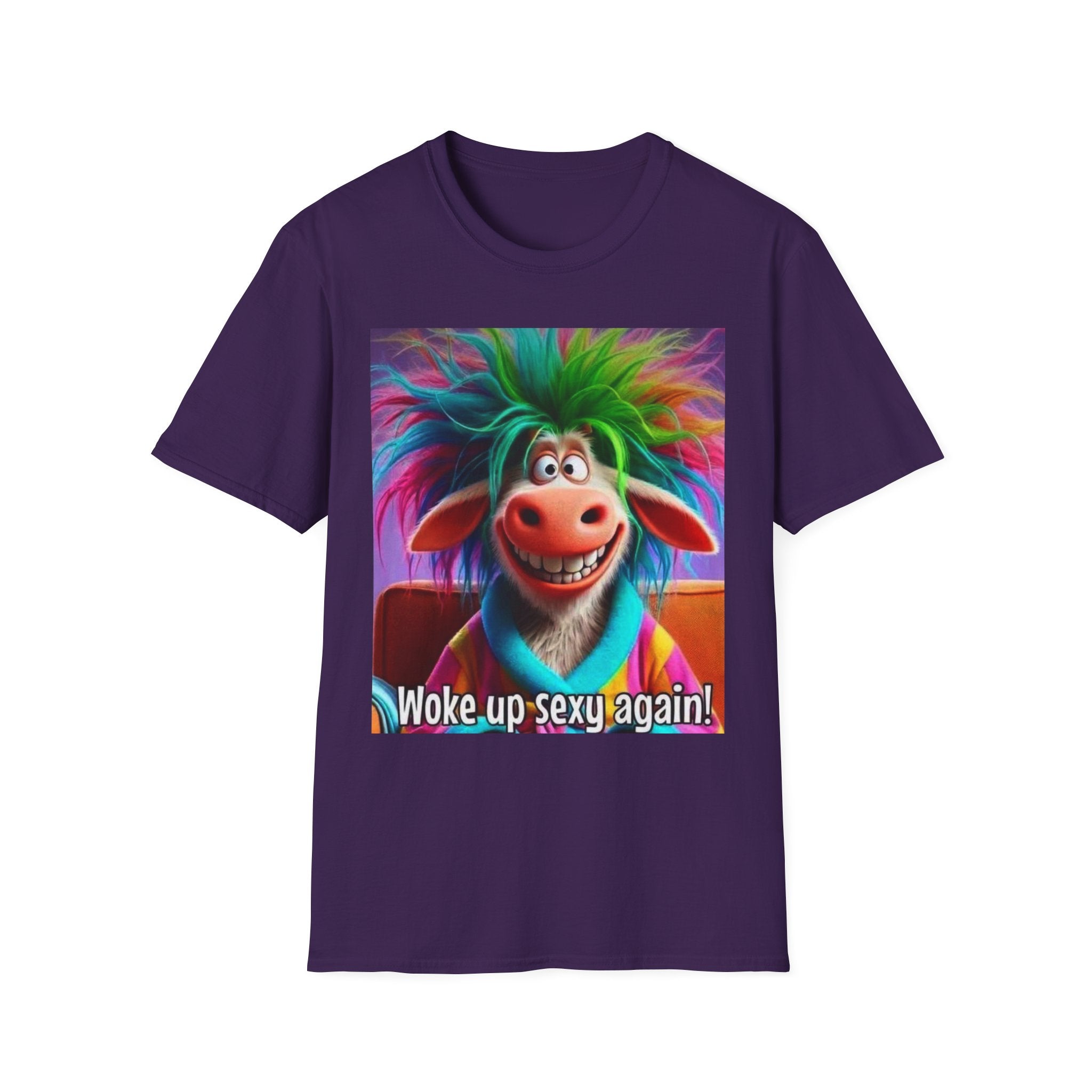 Woke Up Sexy Again Unisex Softstyle T-Shirt