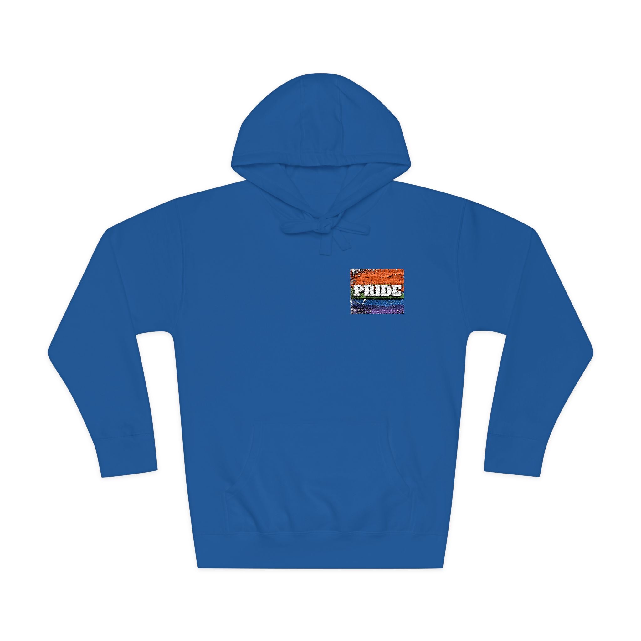 Pride Rainbow Unisex Fleece Hoodie