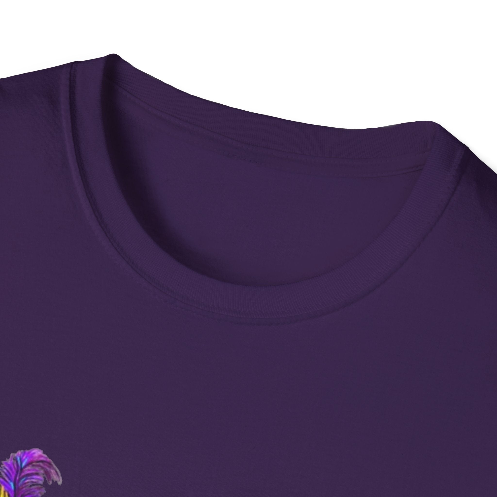 Mardi Gras Gator Unisex Softstyle T-Shirt
