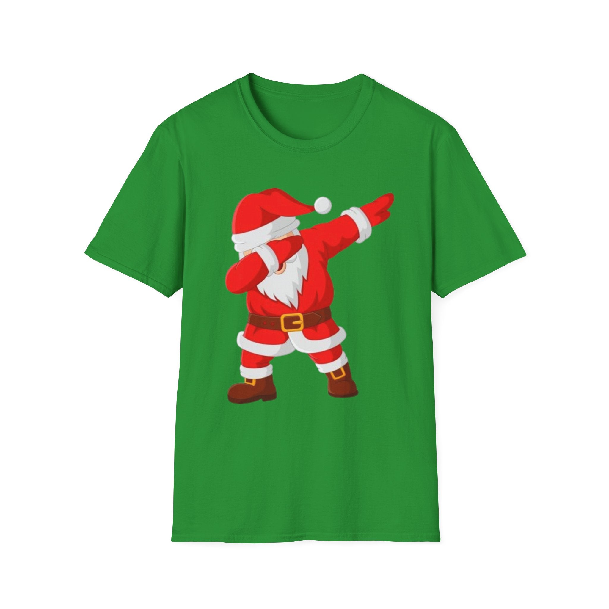 Dabbing Santa Unisex Softstyle T-Shirt