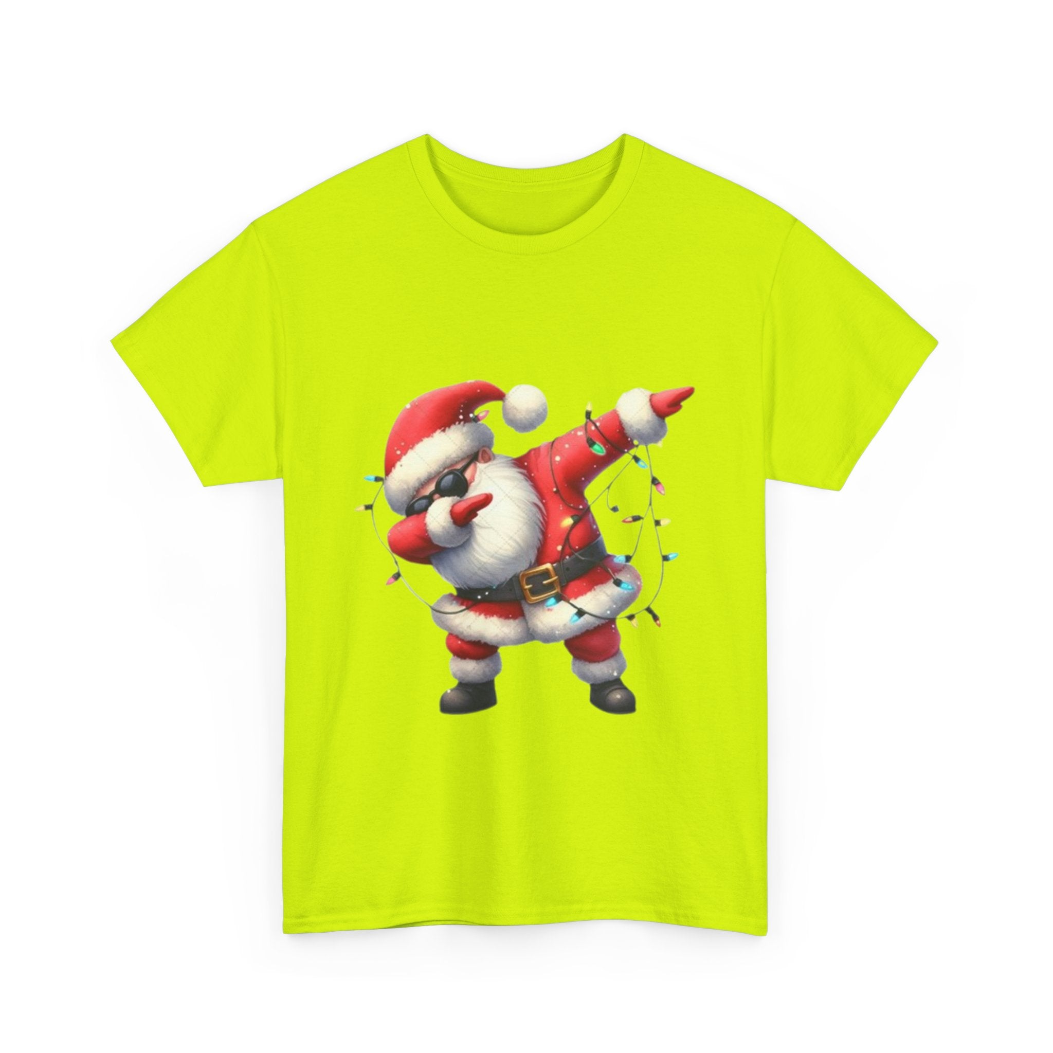 Dabbing Santa Unisex Heavy Cotton T-Shirt